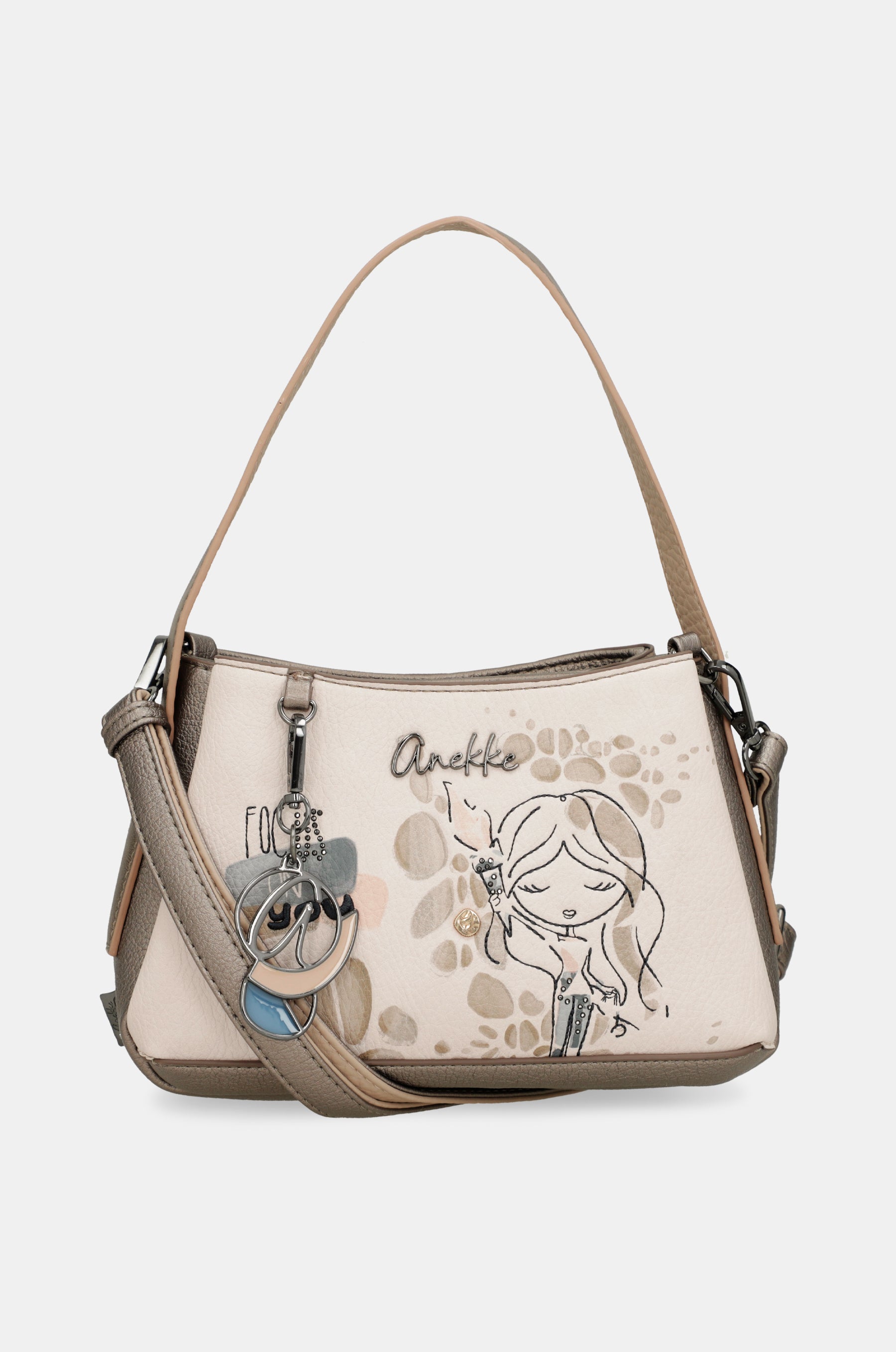 Bolso de asa corta y bandolera Olympia