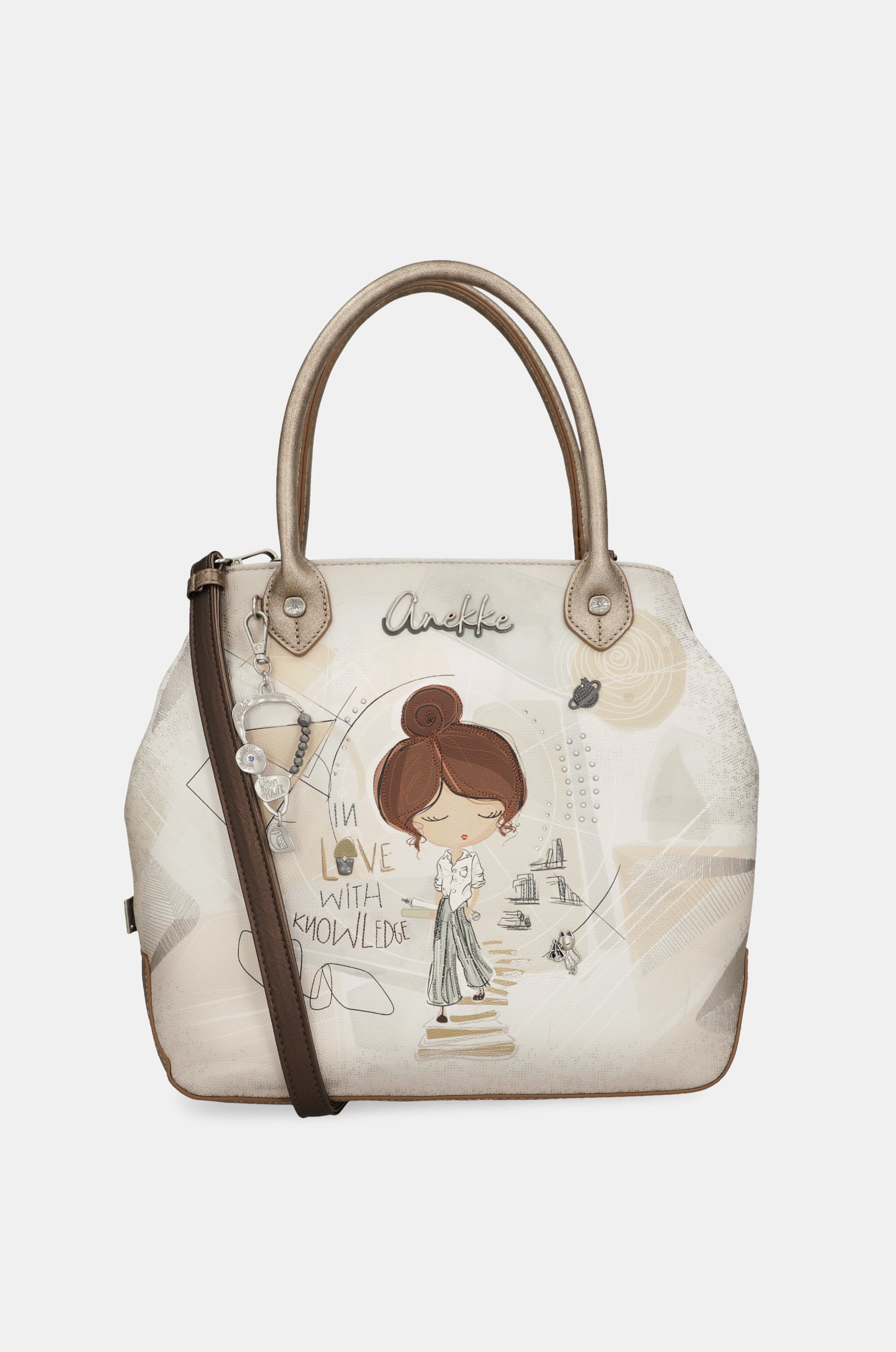 Bolso de mano con bandolera Sophia