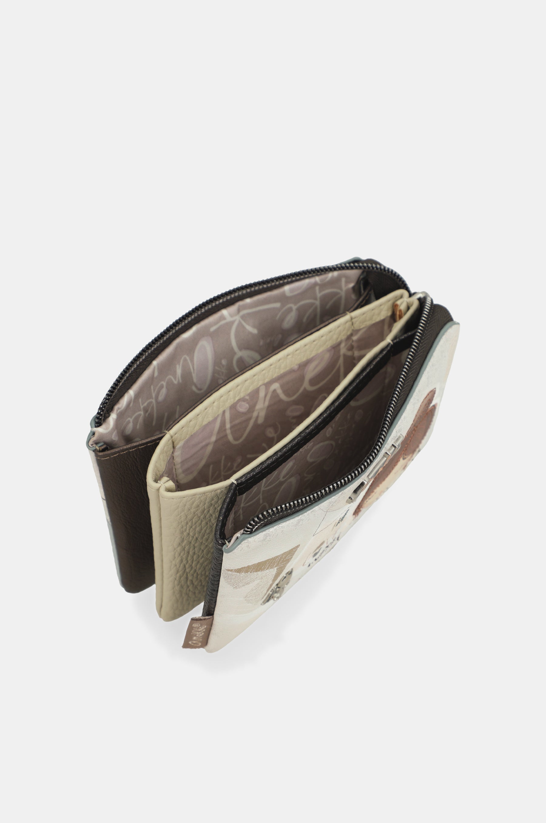 Monedero 3 compartimentos Sophia