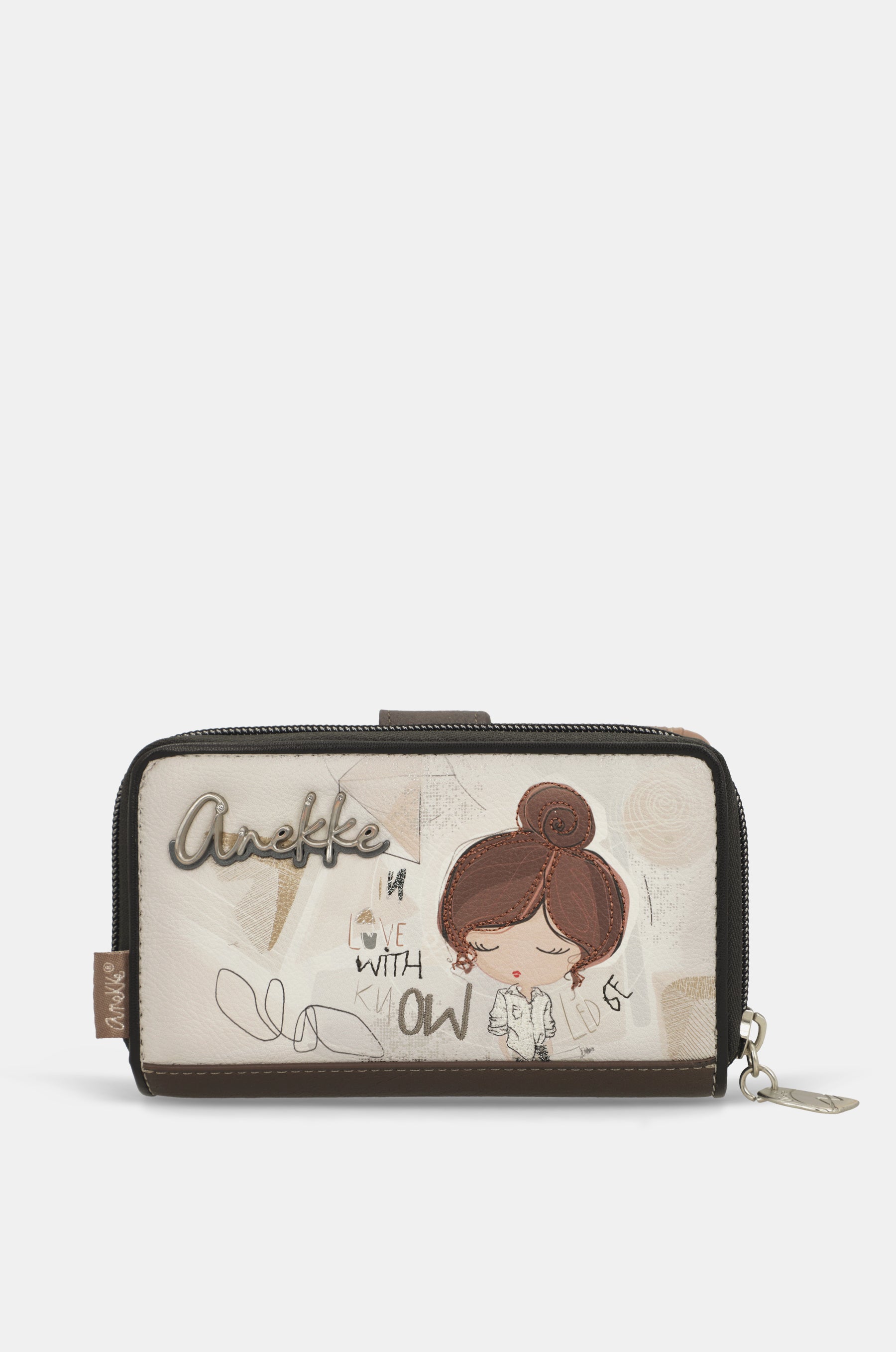 Billetero duro mediano RFID Sophia