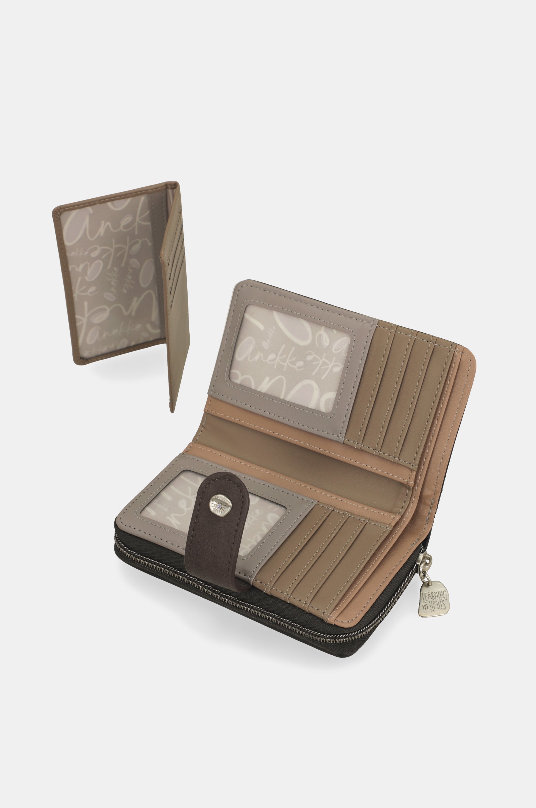 Billetero duro mediano RFID Sophia