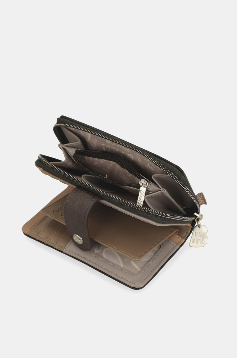 Billetero duro mediano RFID Sophia