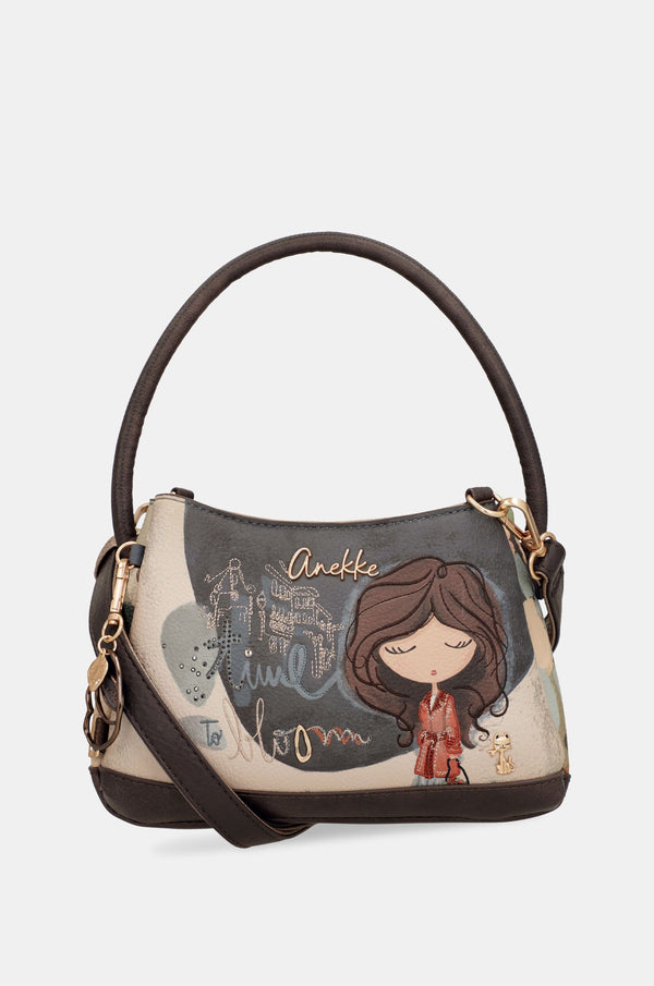 Bolso de hombro con bandolera Tulip