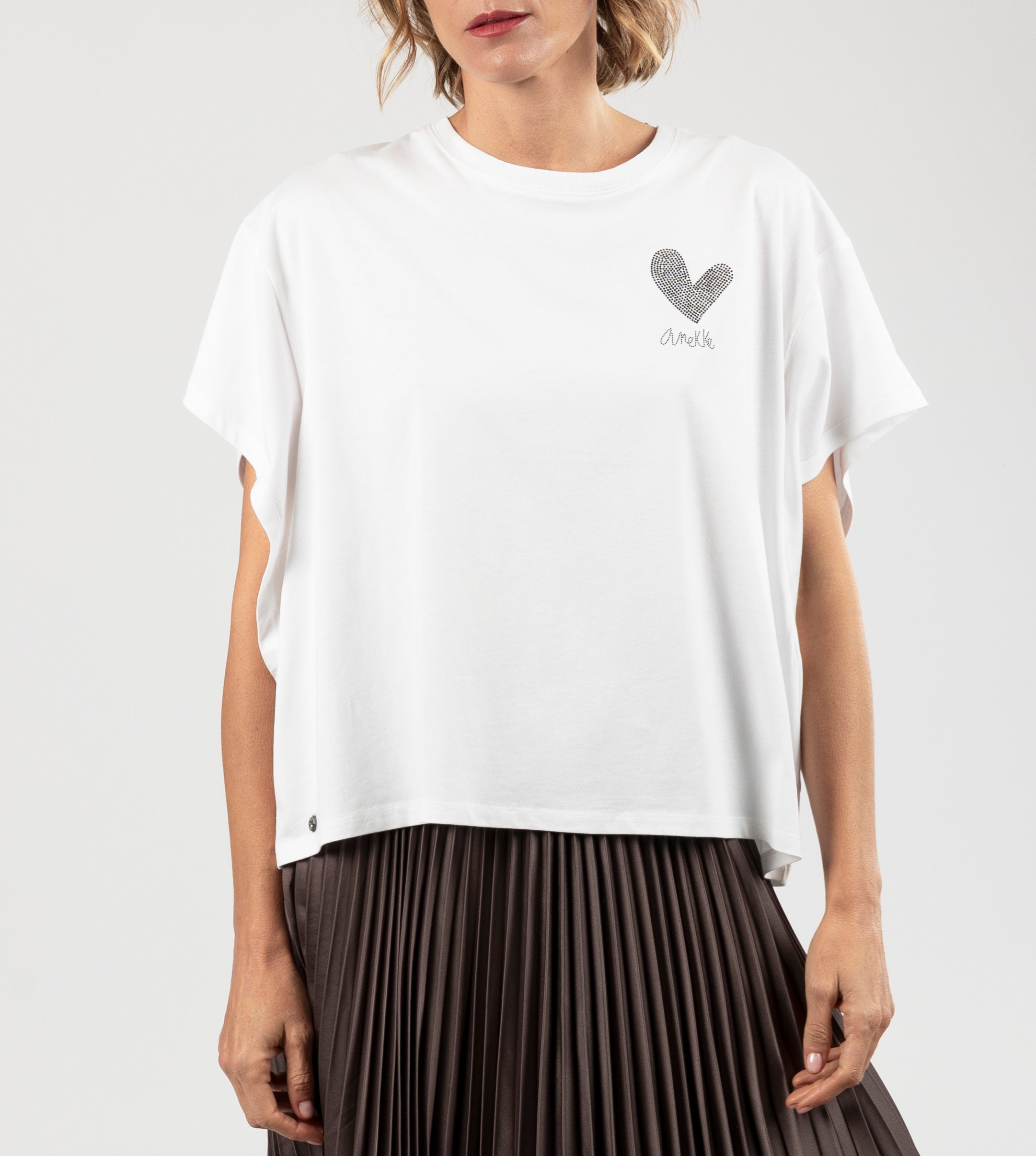 Crop top blanco Anekke
