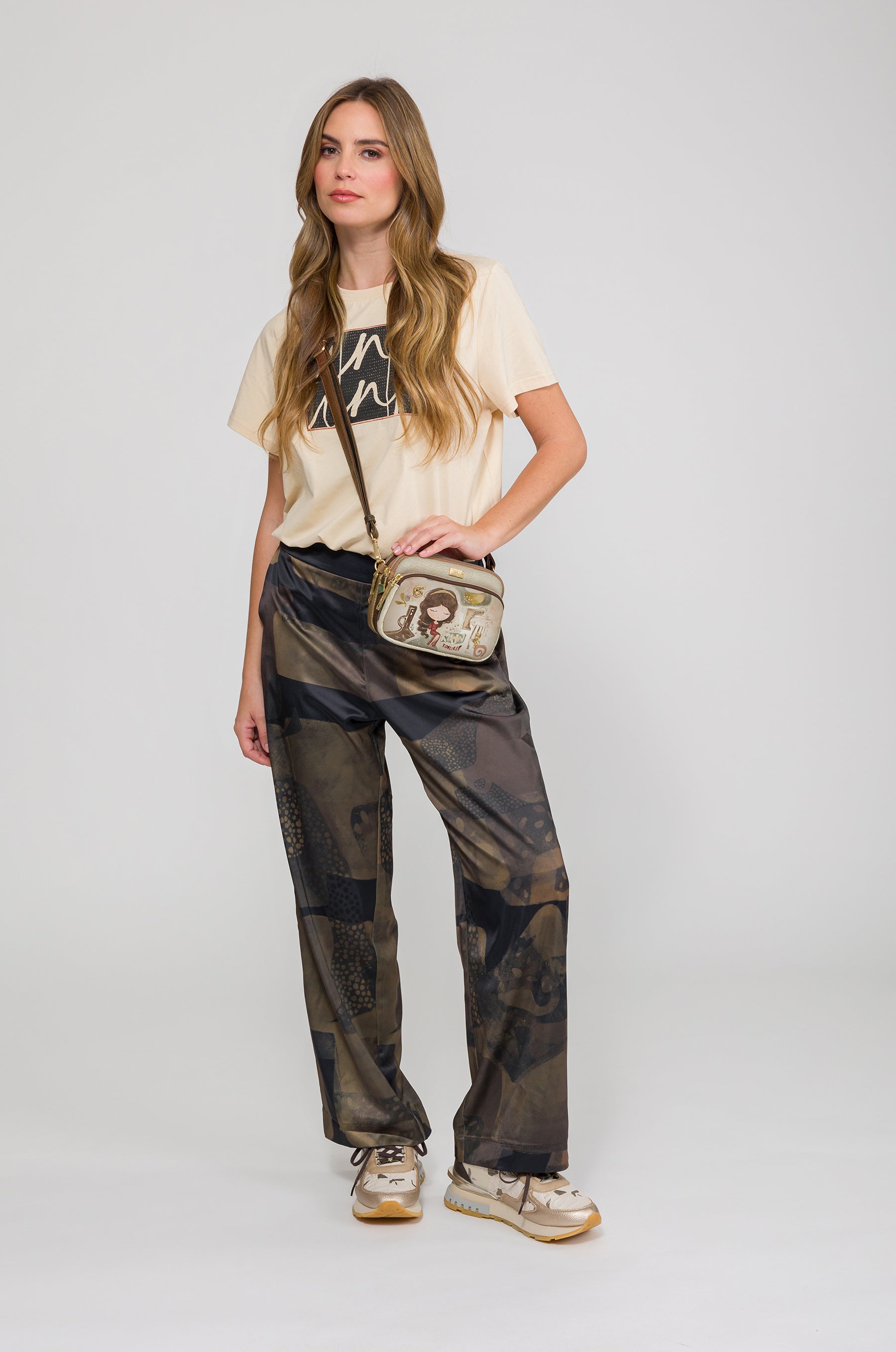 Bandolera 3 compartimentos pequeña Muse