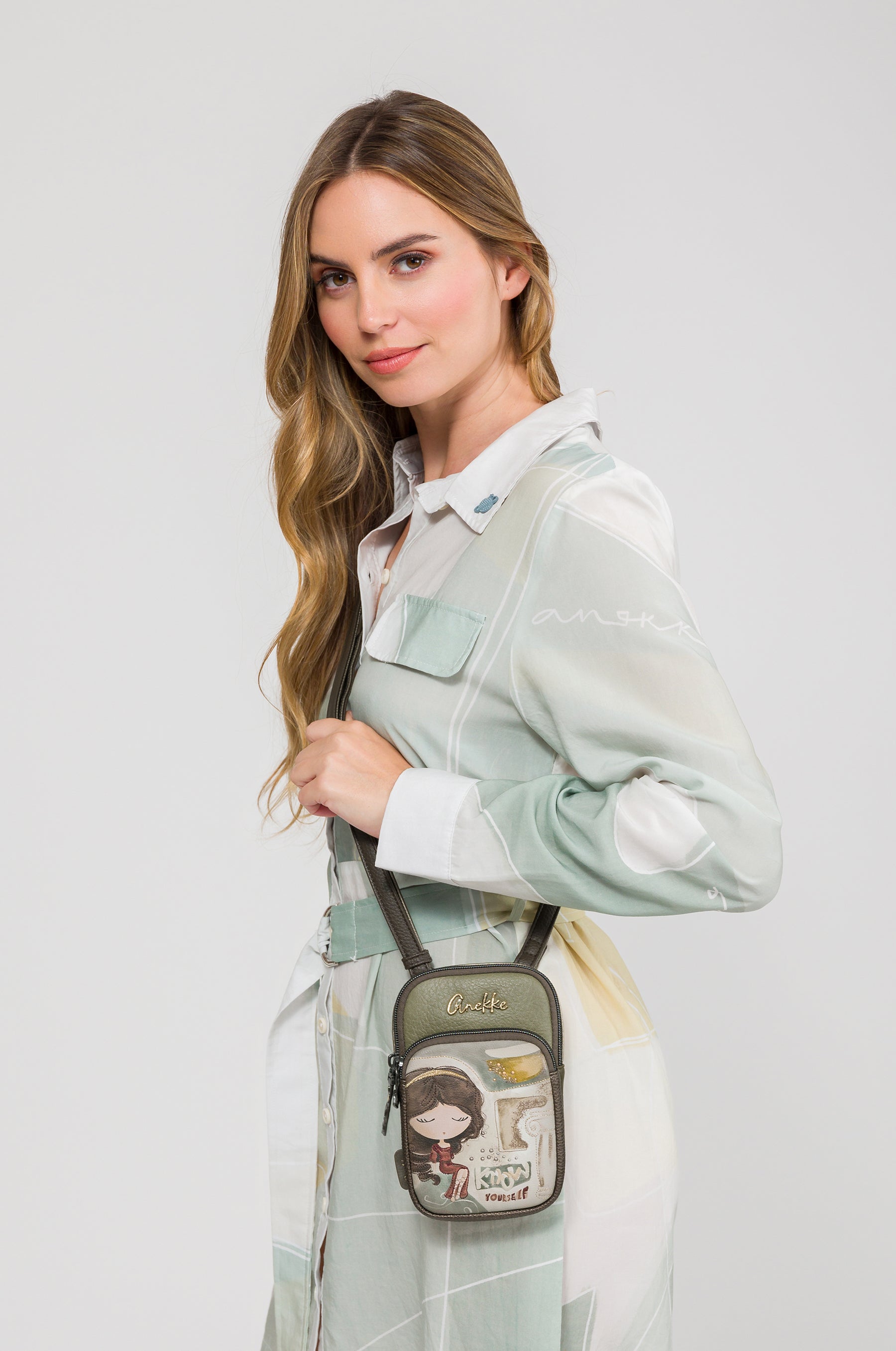 Mini bandolera con bolsillo Muse