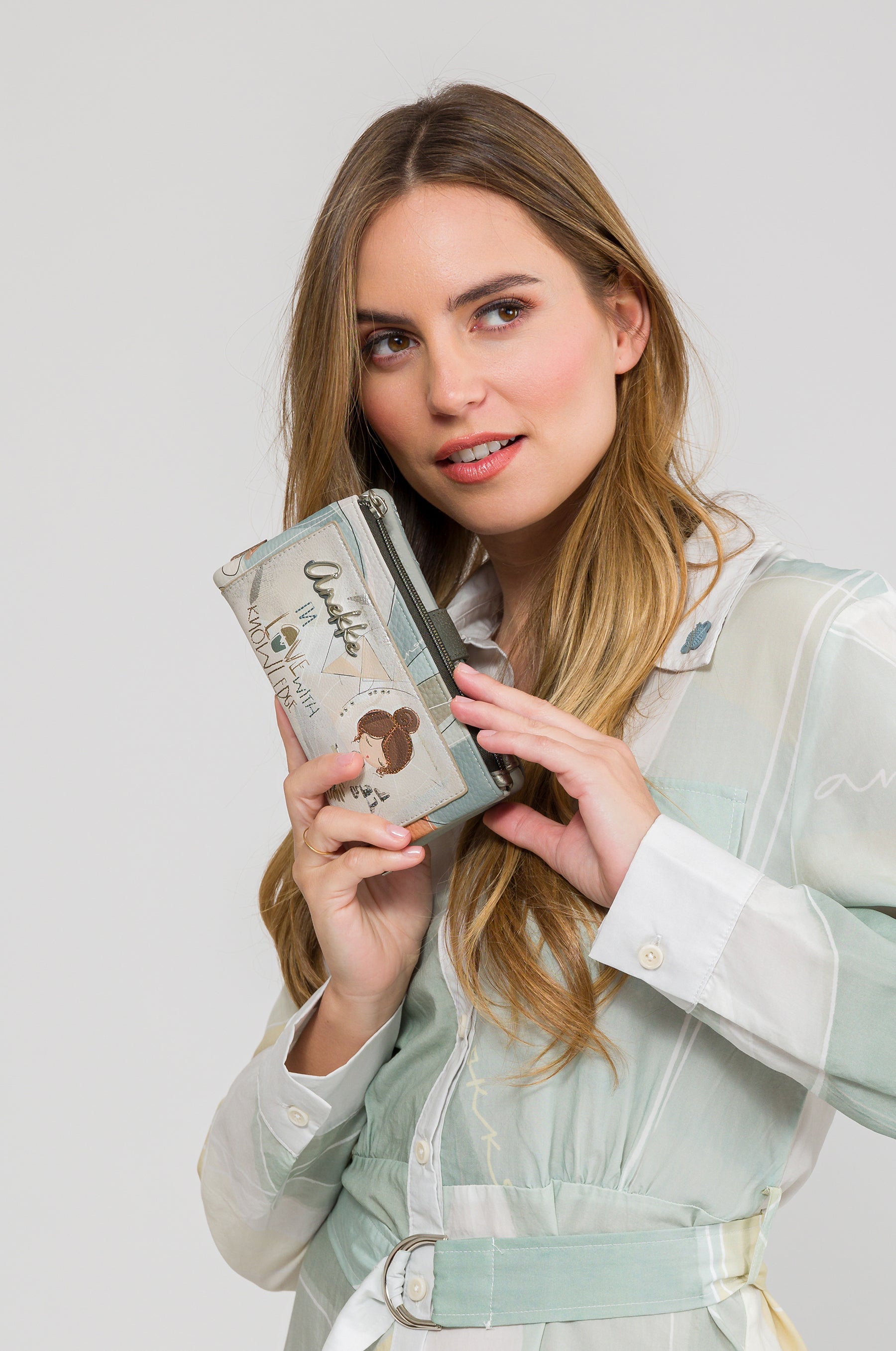 Billetero mediano RFID Sophia