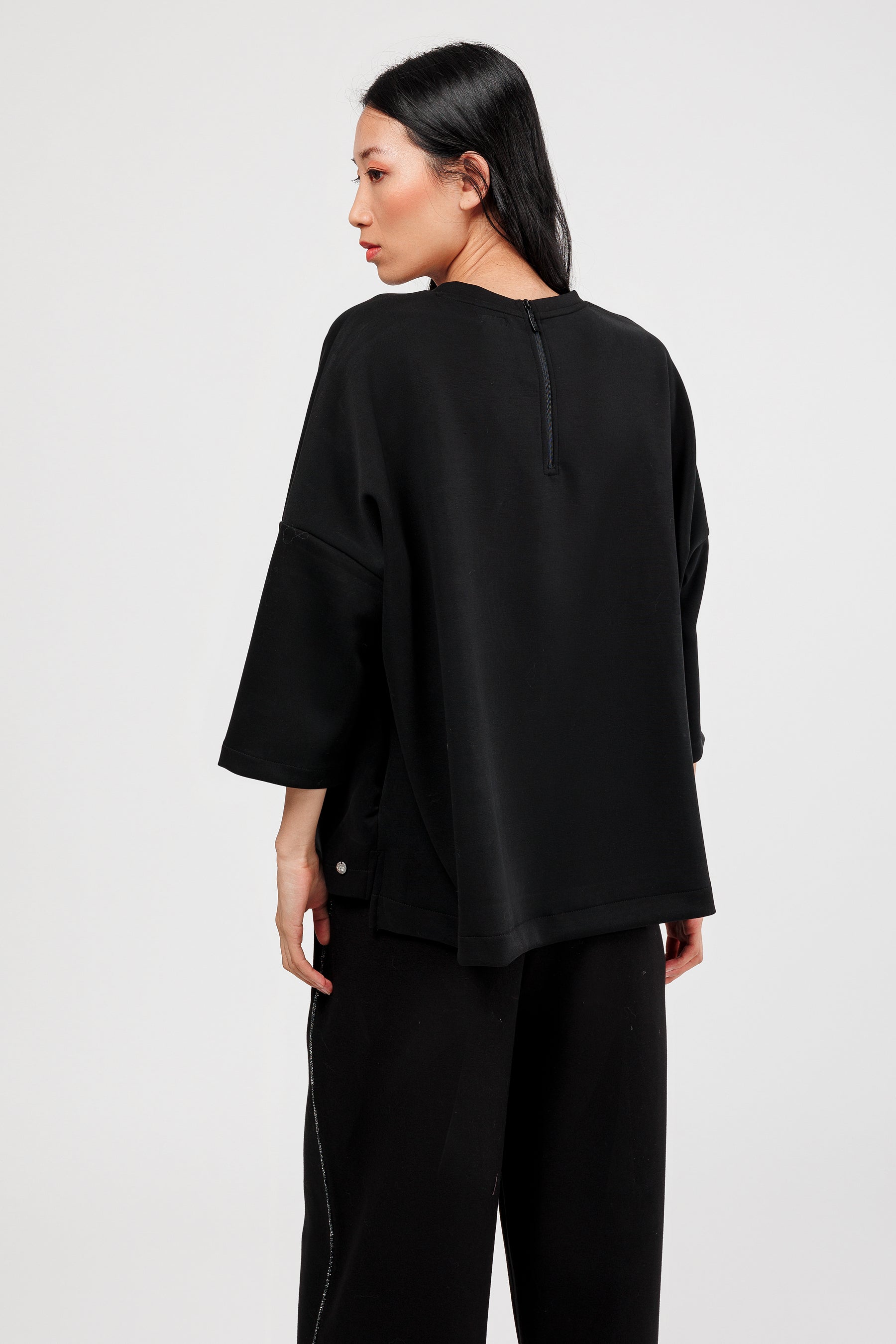 Sudadera negra Nature Koko