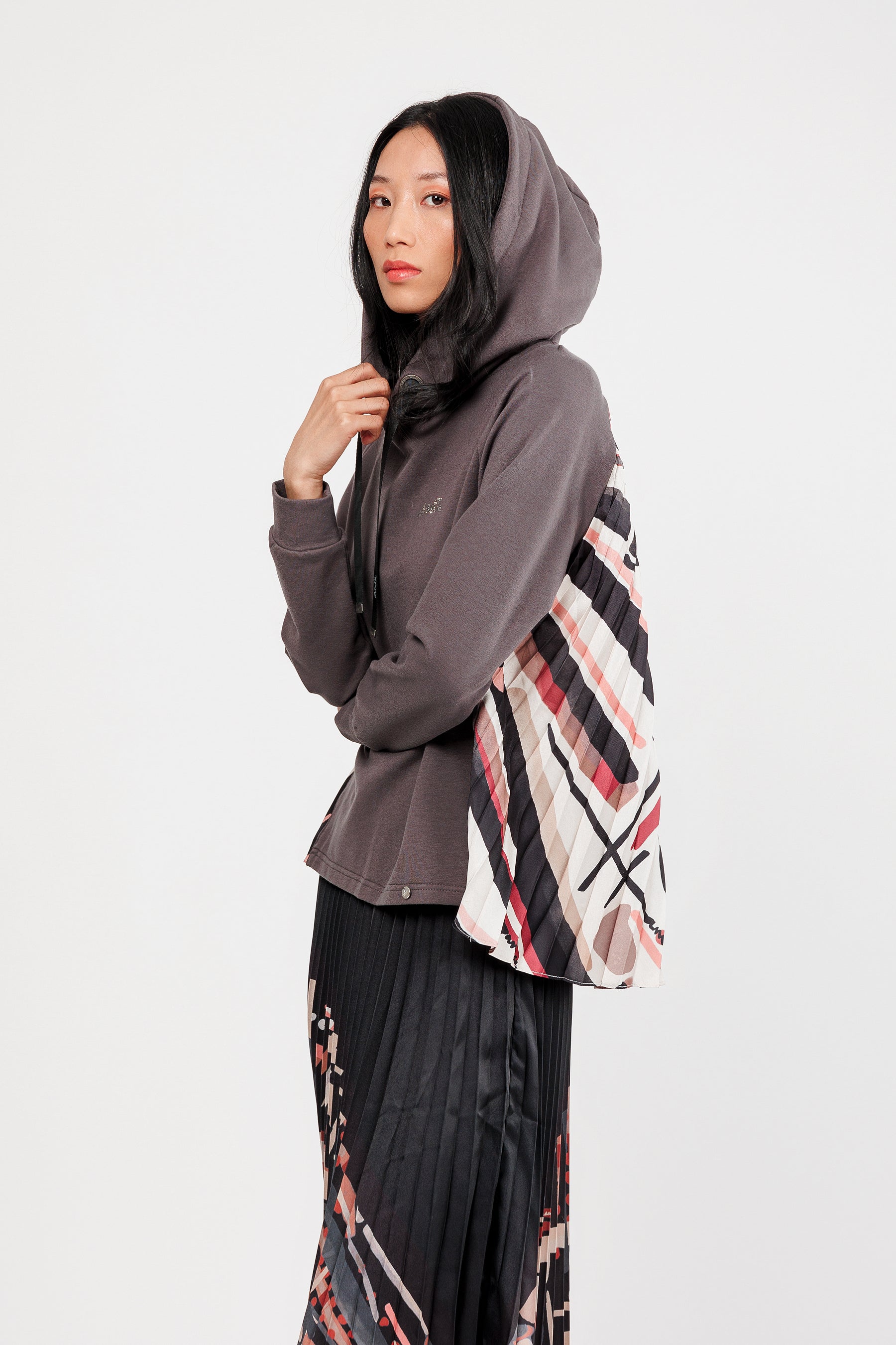 Sudadera con capucha Mademoiselle