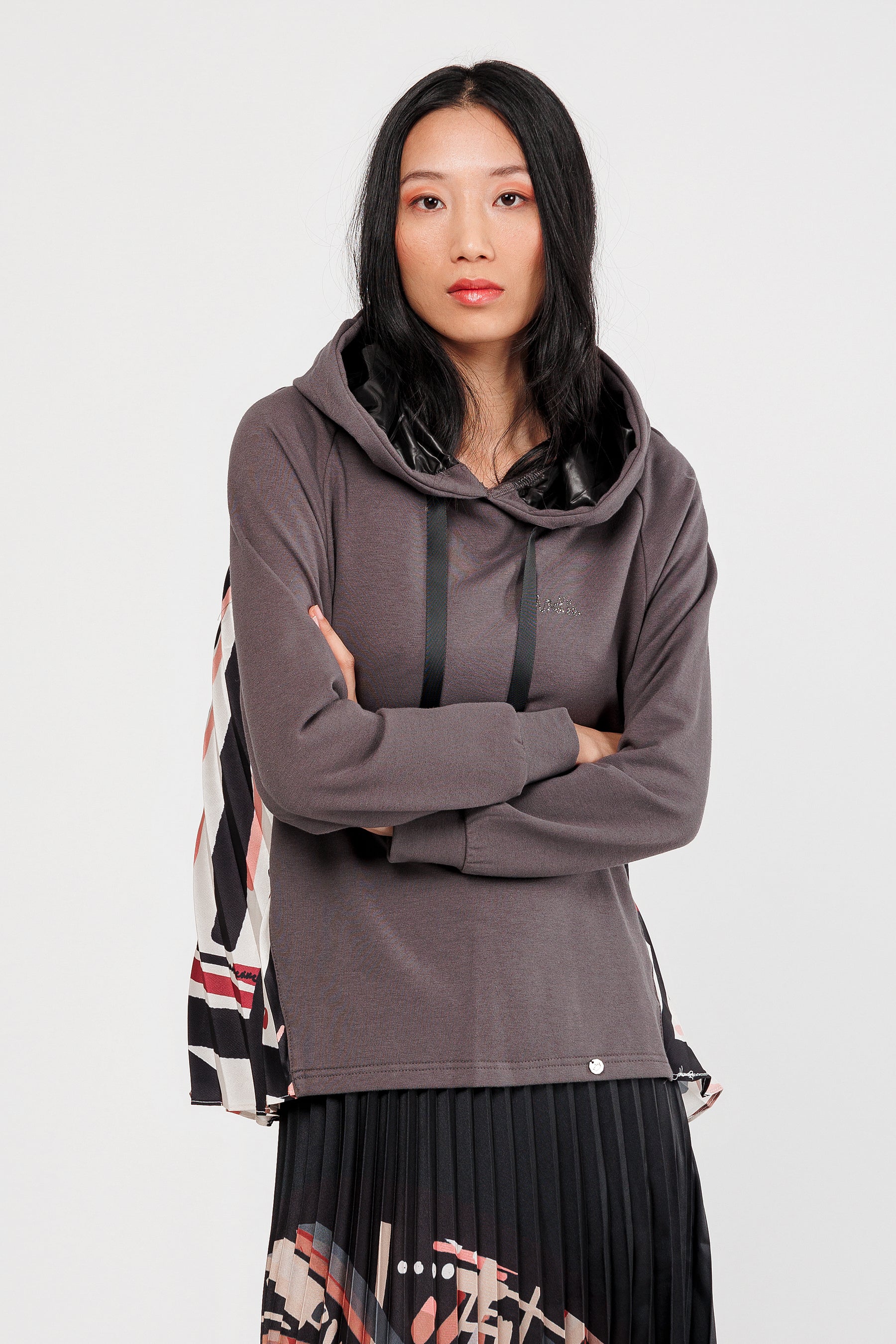 Sudadera con capucha Mademoiselle