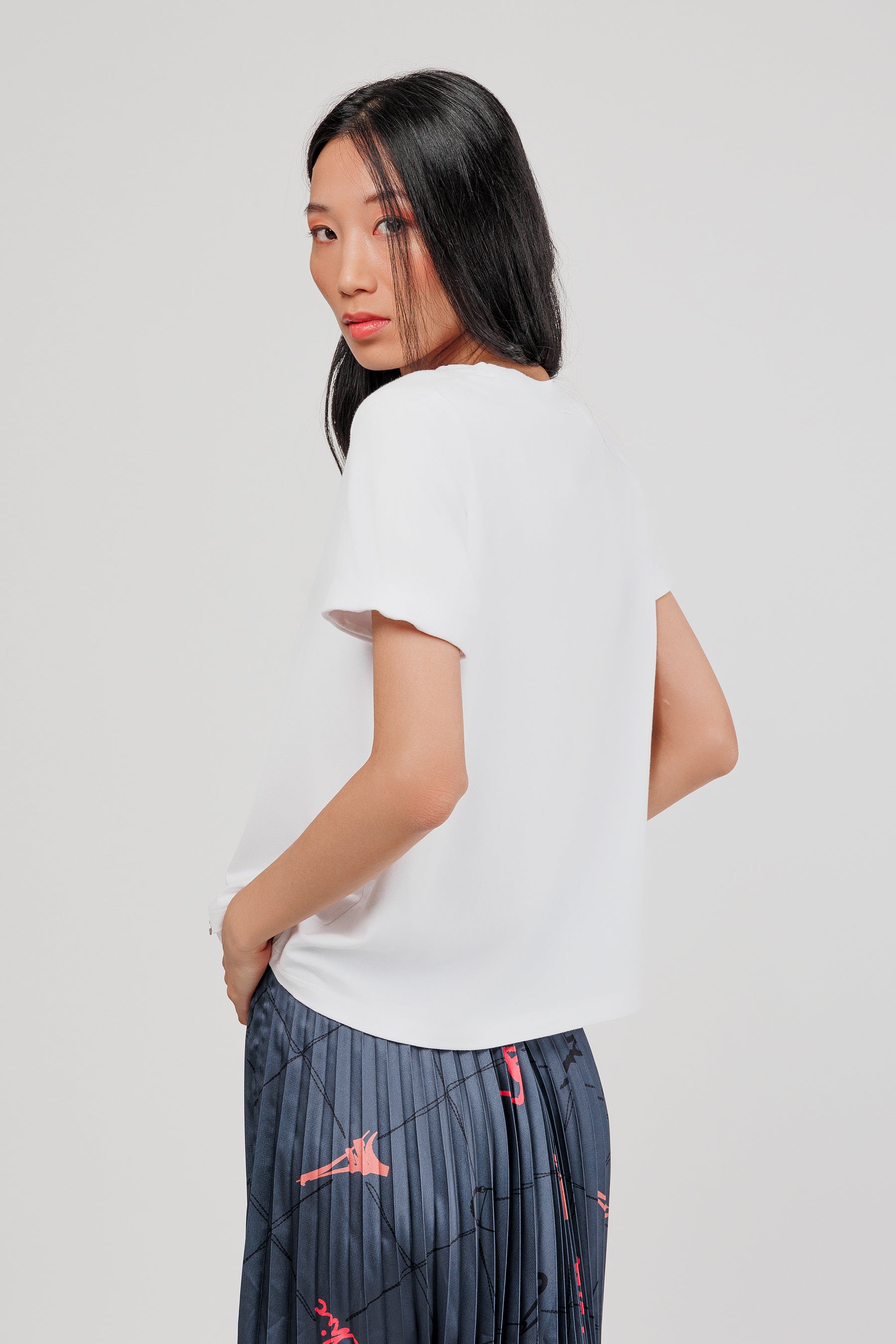 Camiseta manga corta corazón
