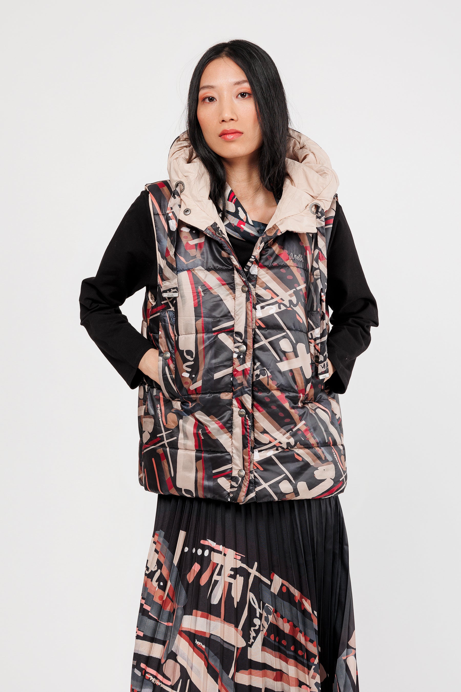 Chaleco reversible Mademoiselle