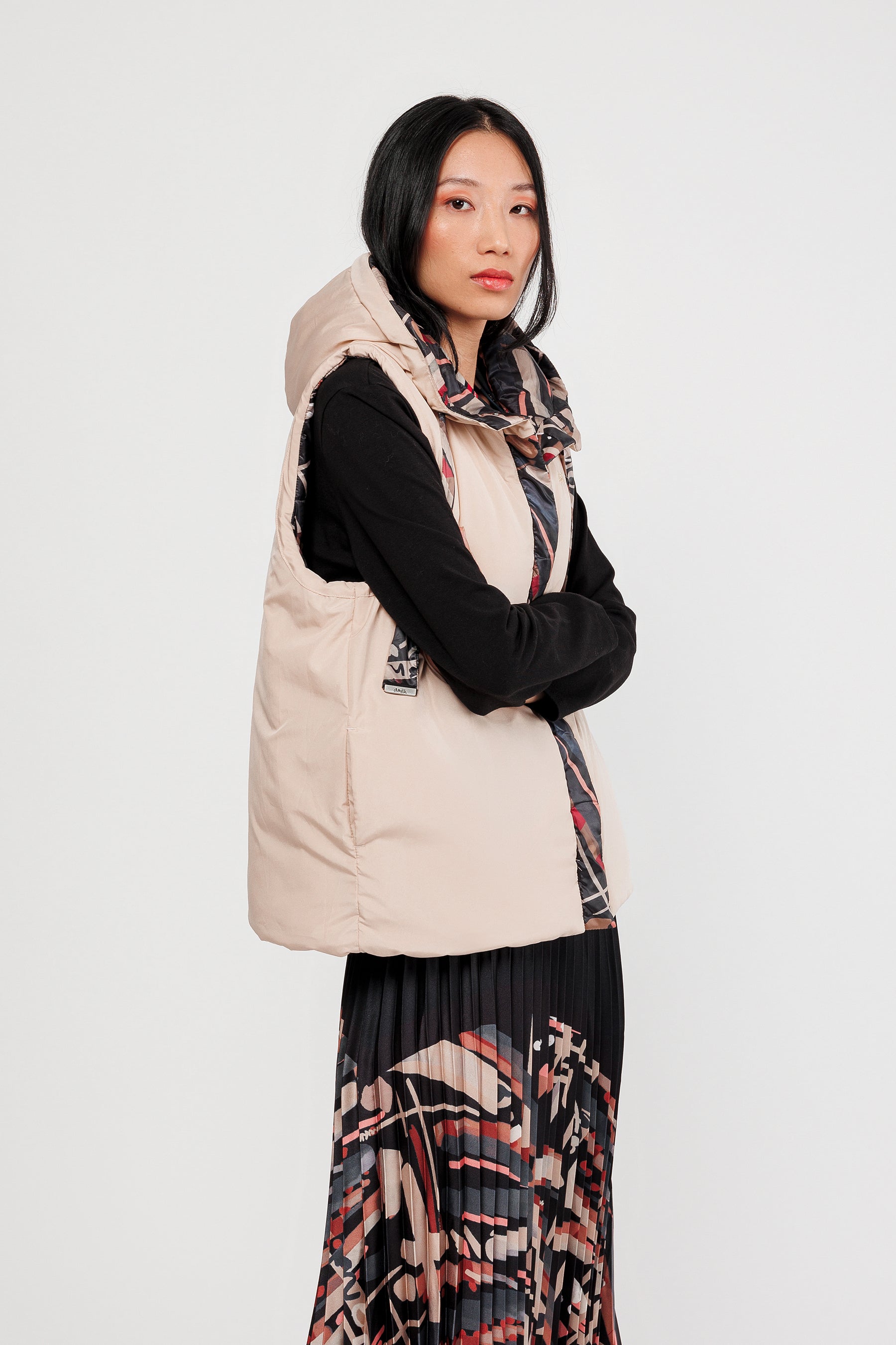 Chaleco reversible Mademoiselle