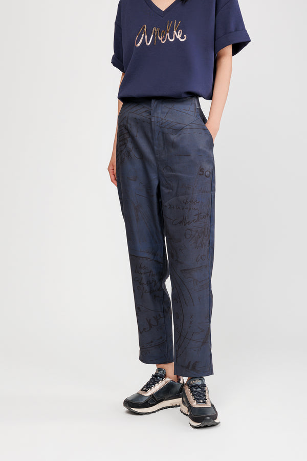 Pantalones azules