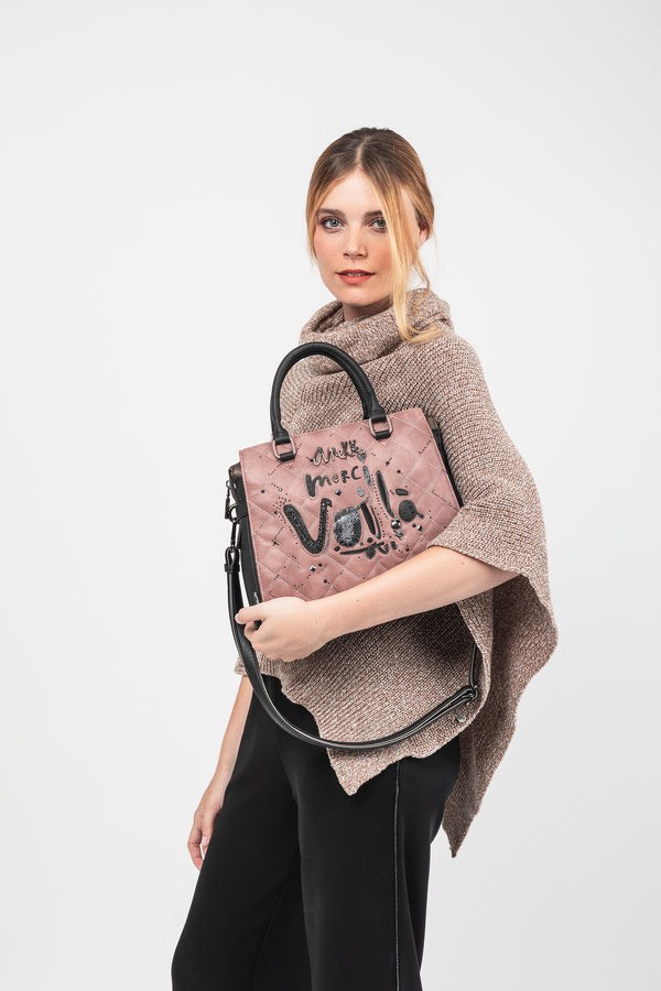 Bolso asa corta y bandolera Parisian