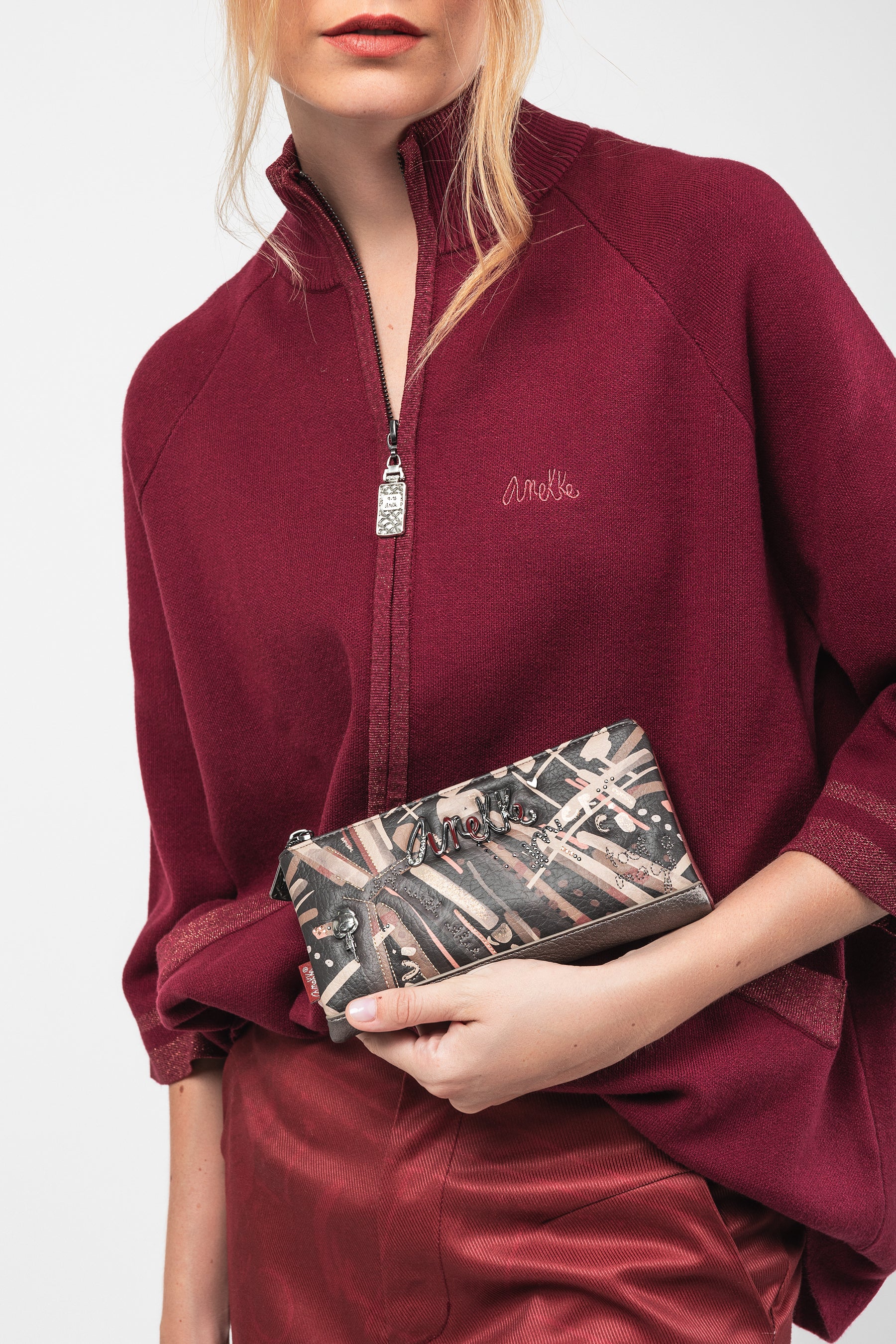 Billetero grande flexible RFID Parisian