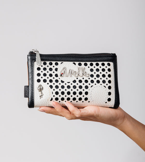 Billetero RFID Lunares