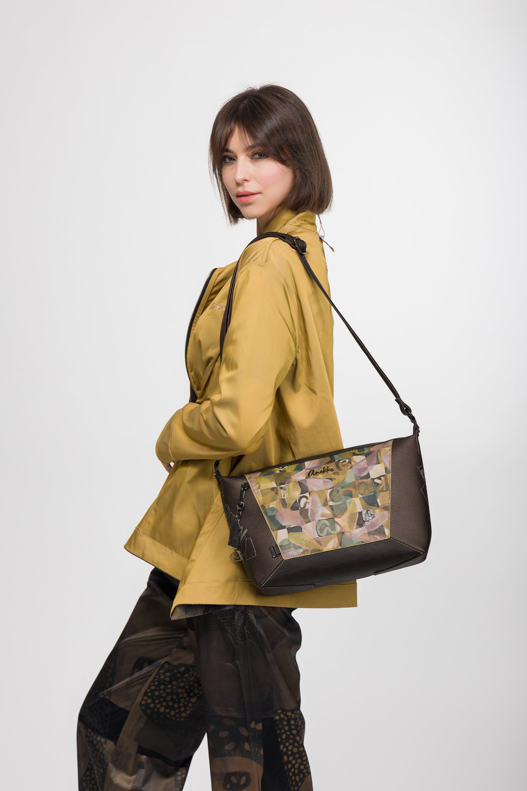 Bandolera estampada Bloom