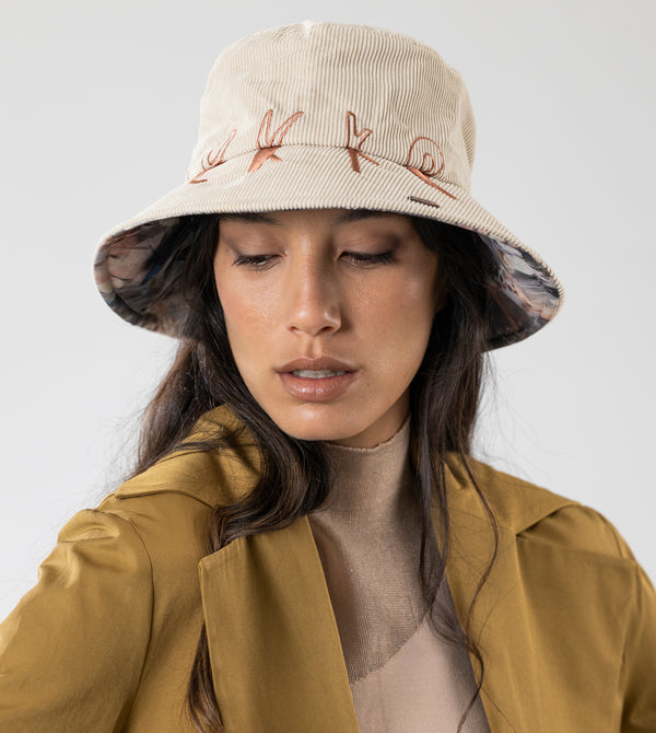 Gorro pescador beige Contemporary