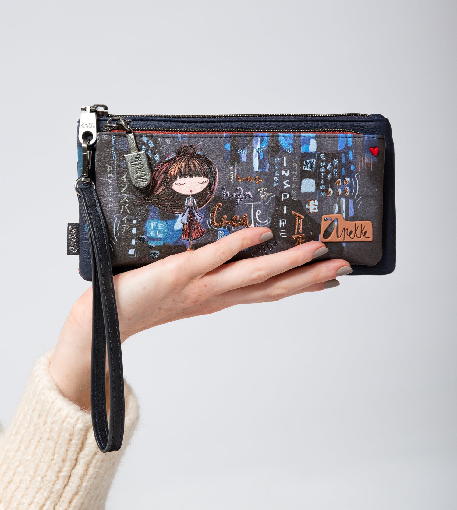 Billetero bolso de mano Contemporary