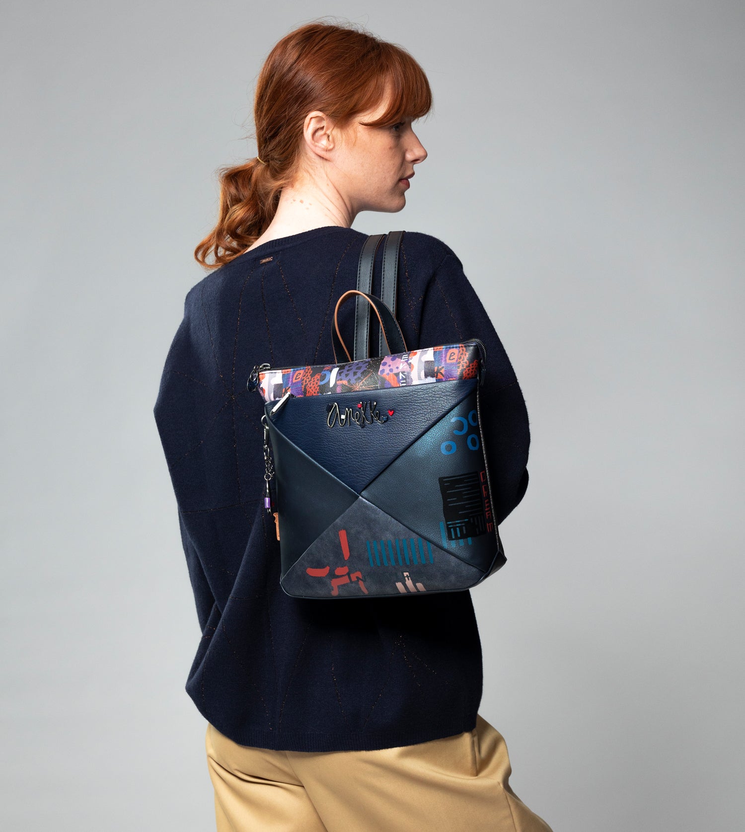 Mochila mediana Origami