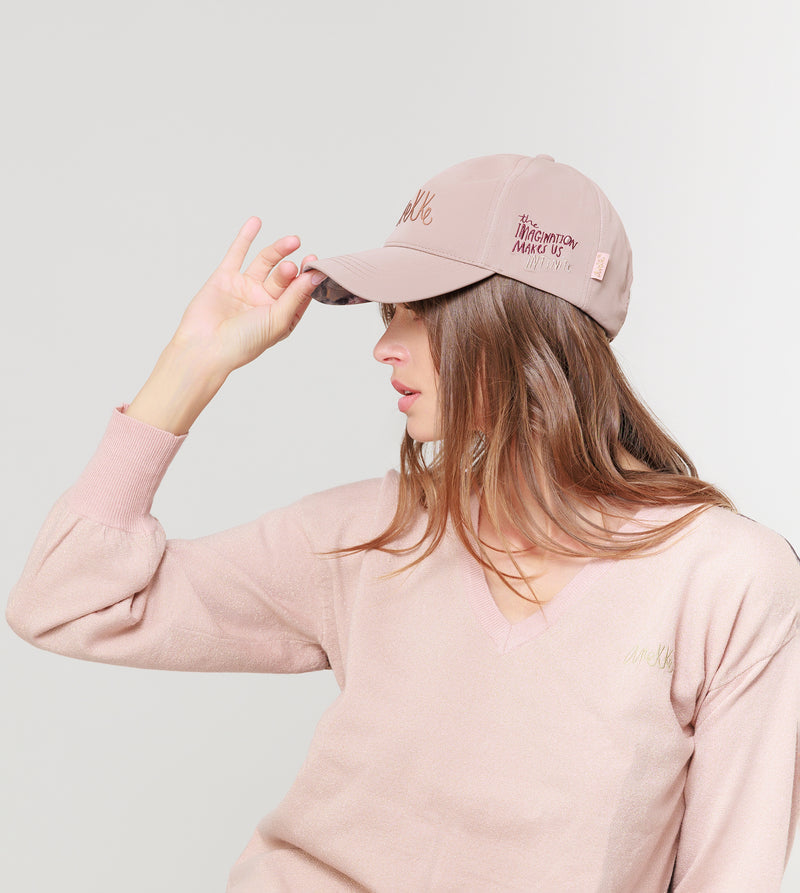 Gorra rosa