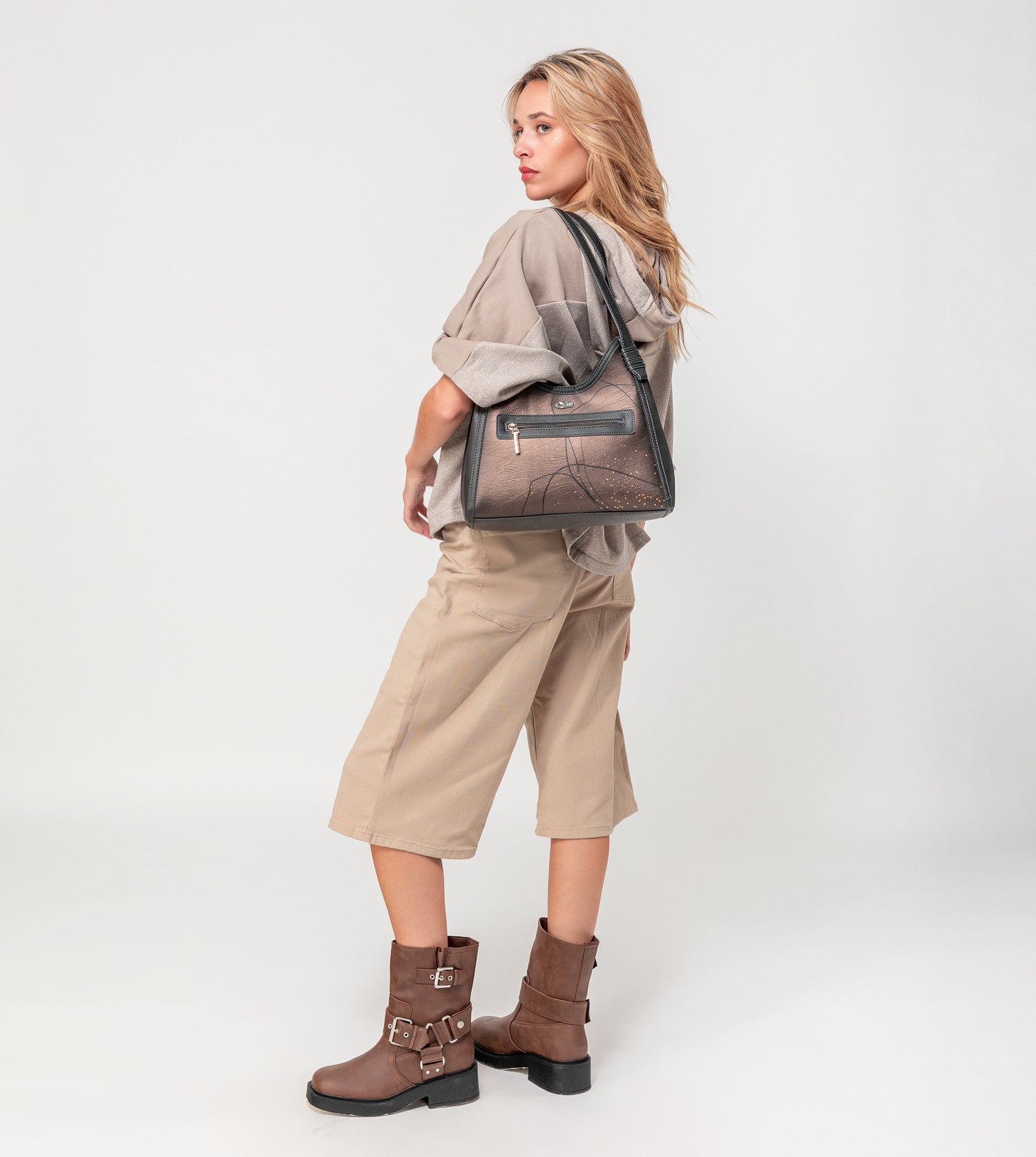 Bolso 3 compartimentos Wings