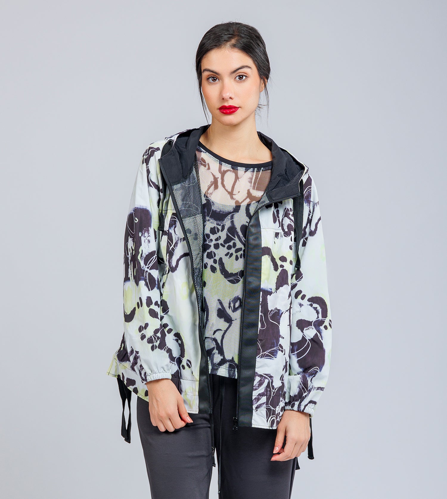 Chaqueta estampada Towanda