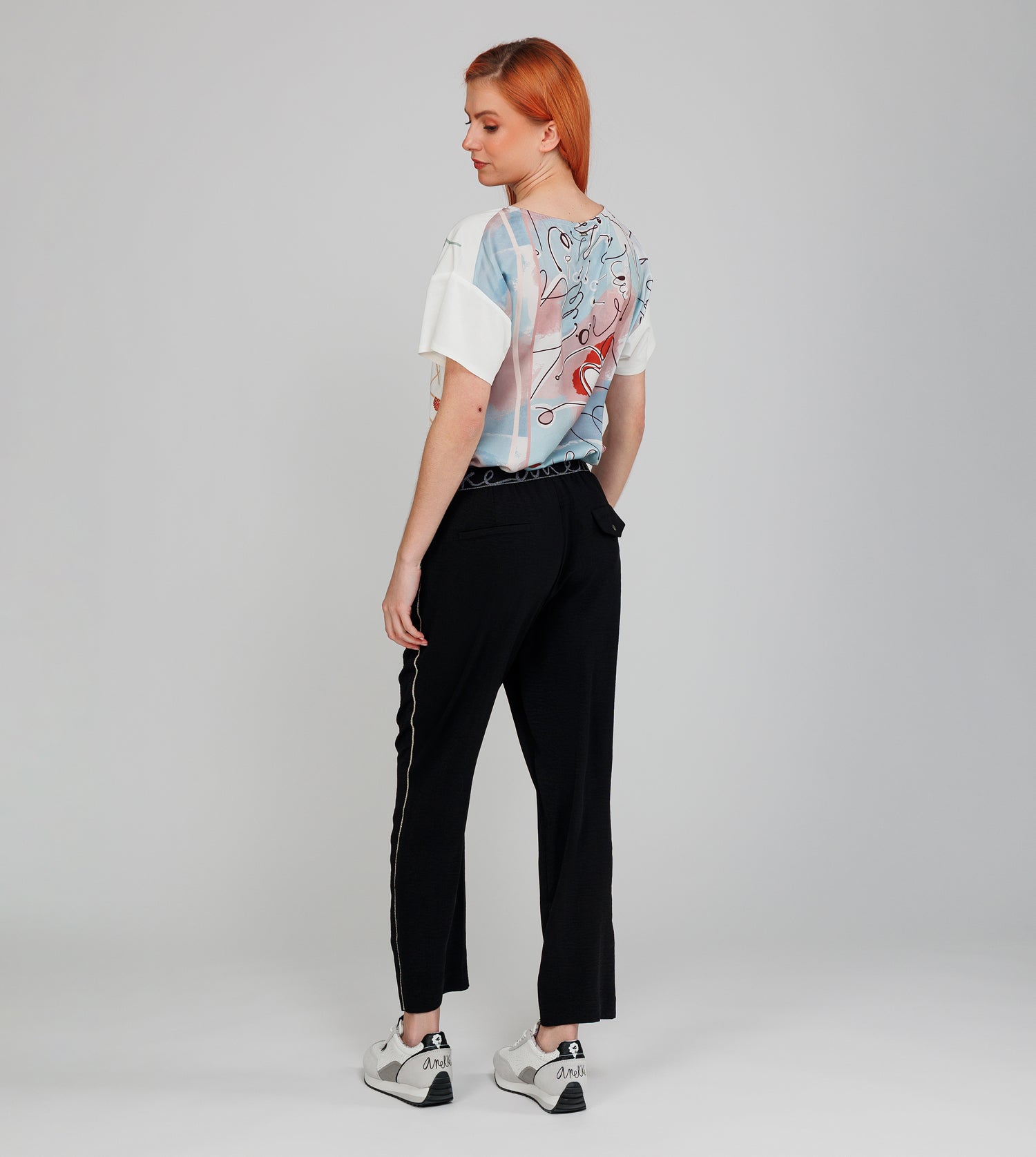 Camiseta manga corta estampada Alma