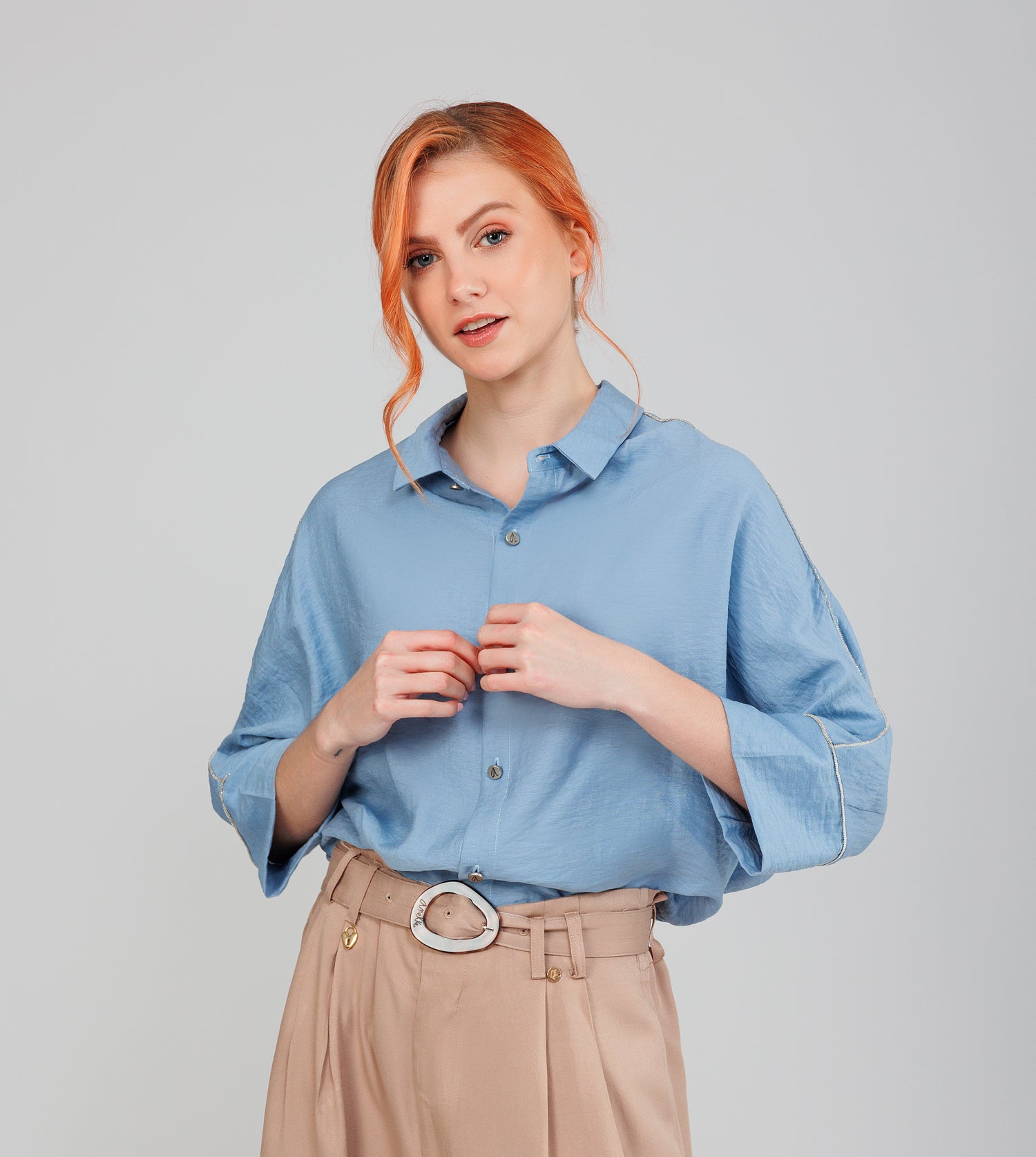 Camisa azul
