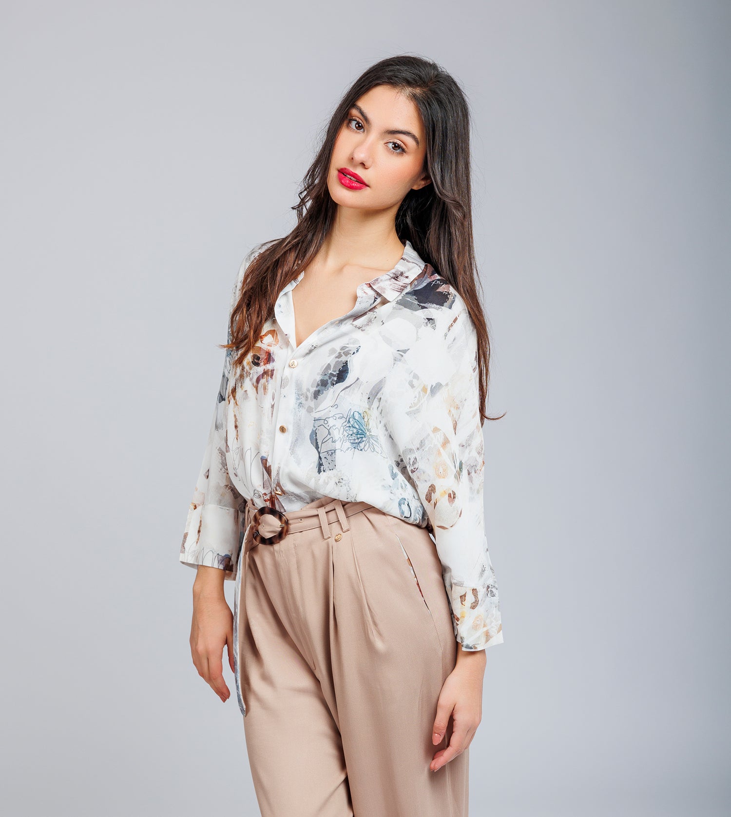 Camisa estampada Memories