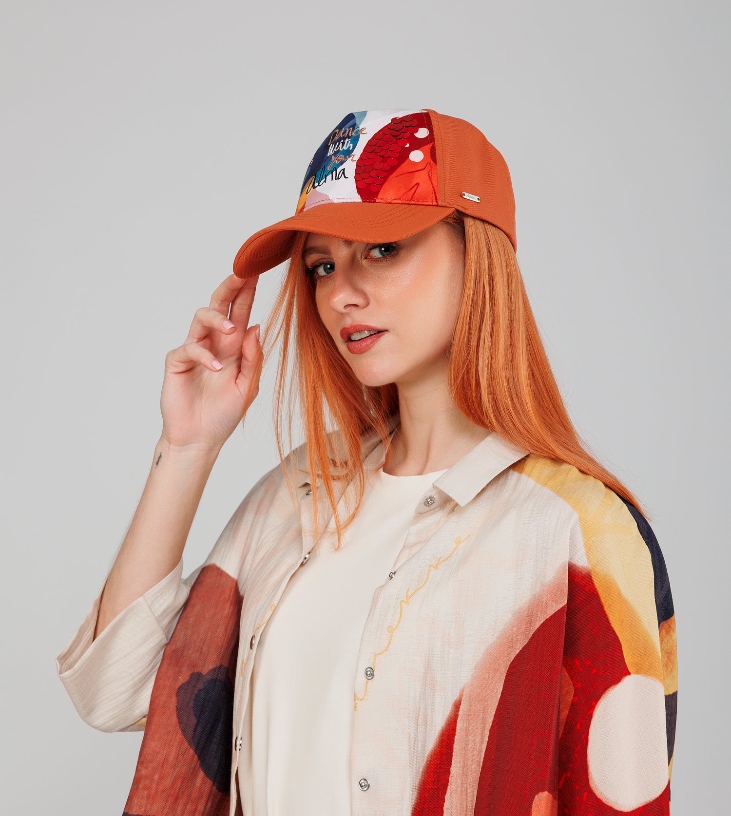 Gorra naranja