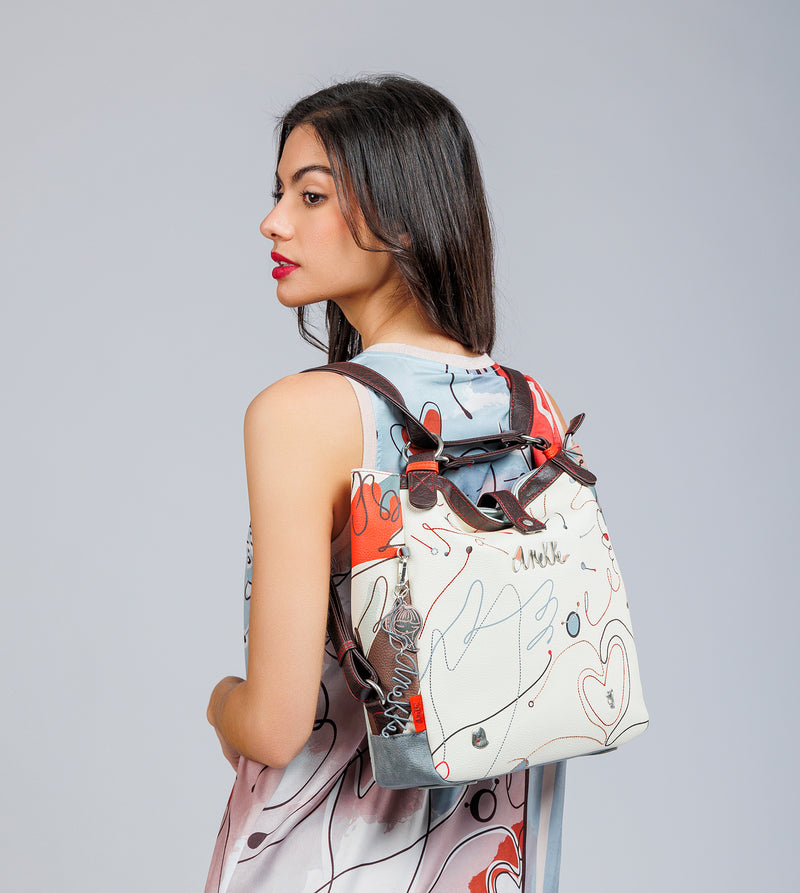 Bolso de hombro convertible en mochila Alma