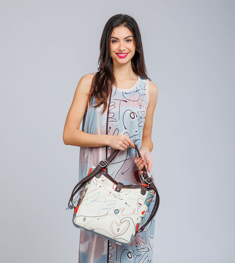 Bolso de hombro convertible en mochila Alma