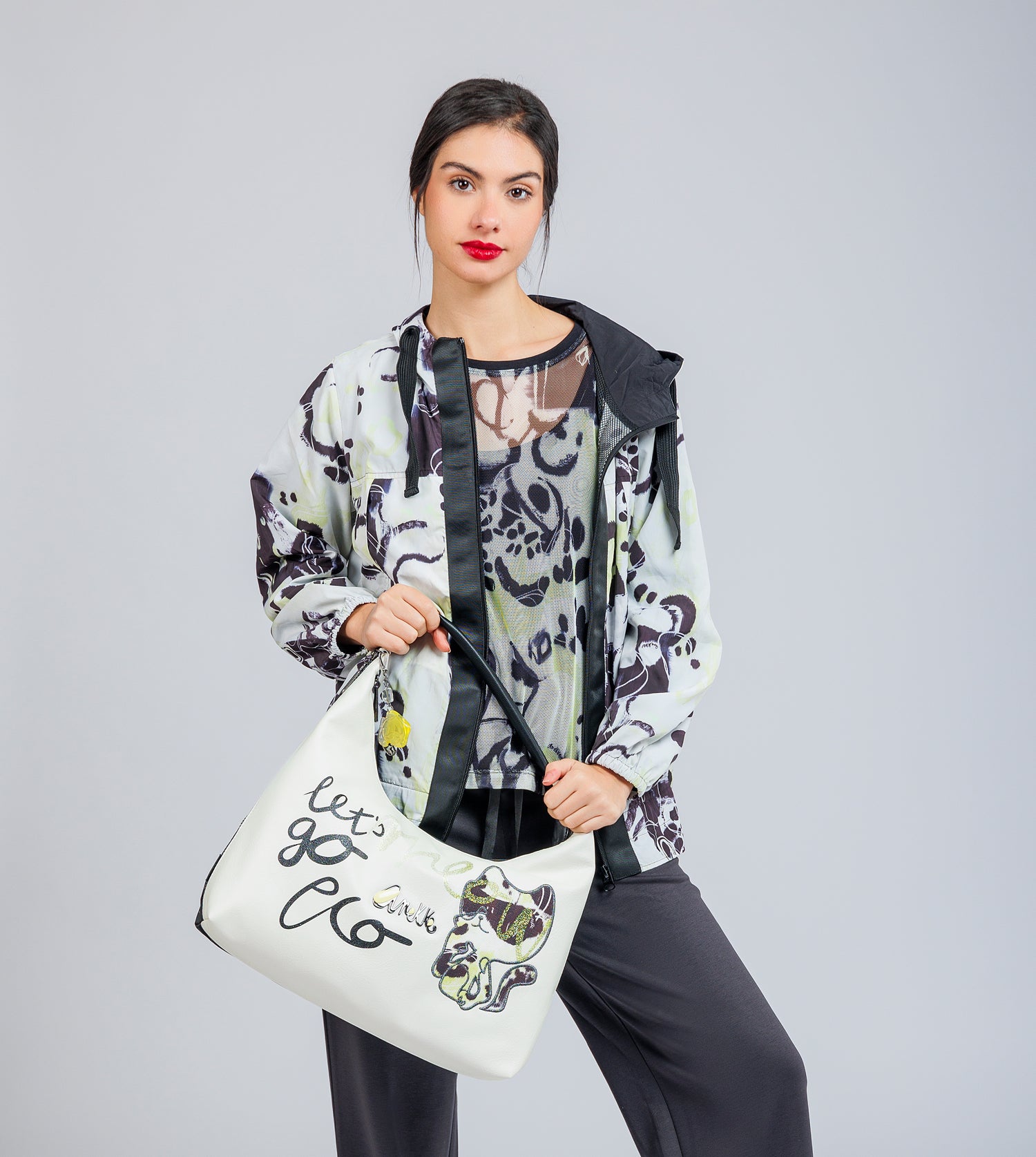 Bolso de hombro grande Nature Towanda
