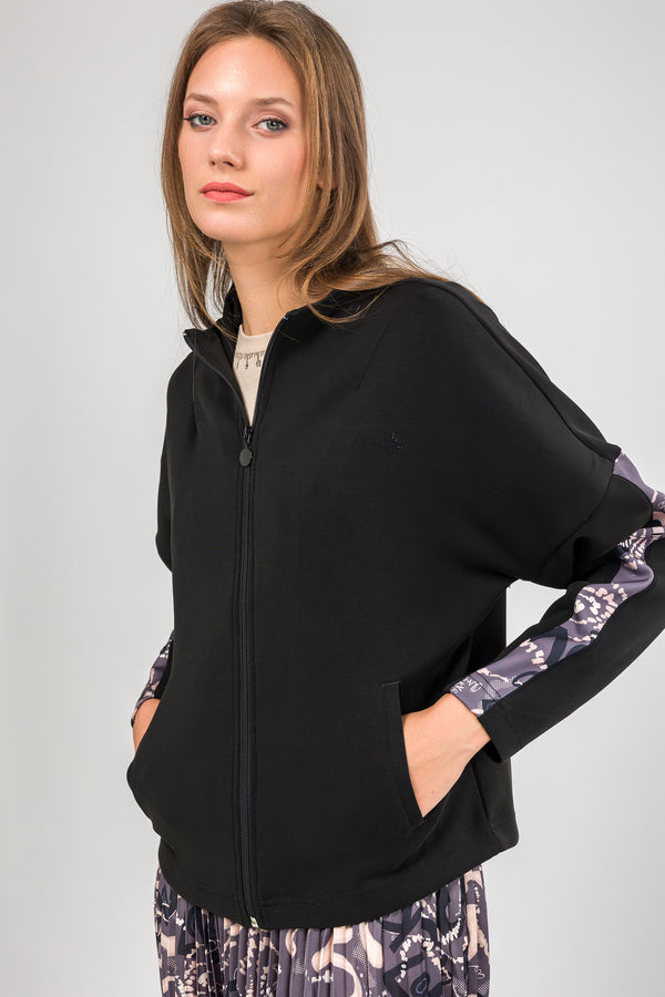 Sudadera negra Real