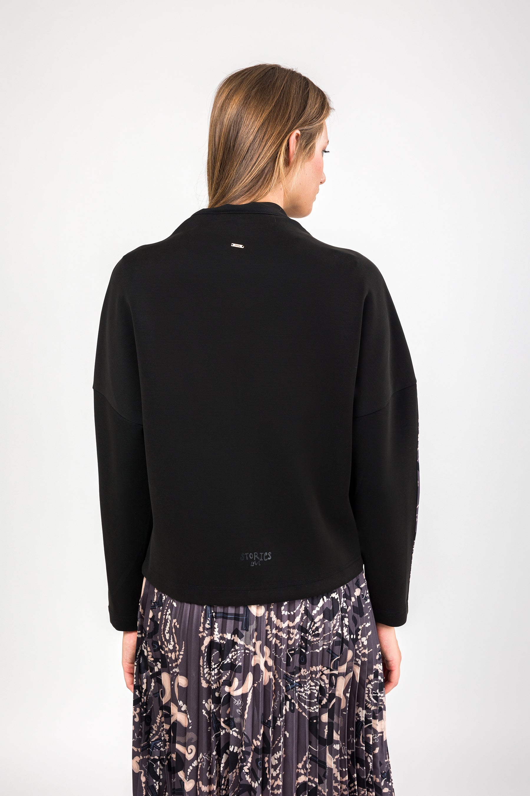 Sudadera negra Real