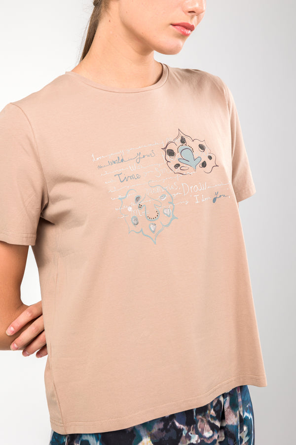 Camiseta manga corta topo