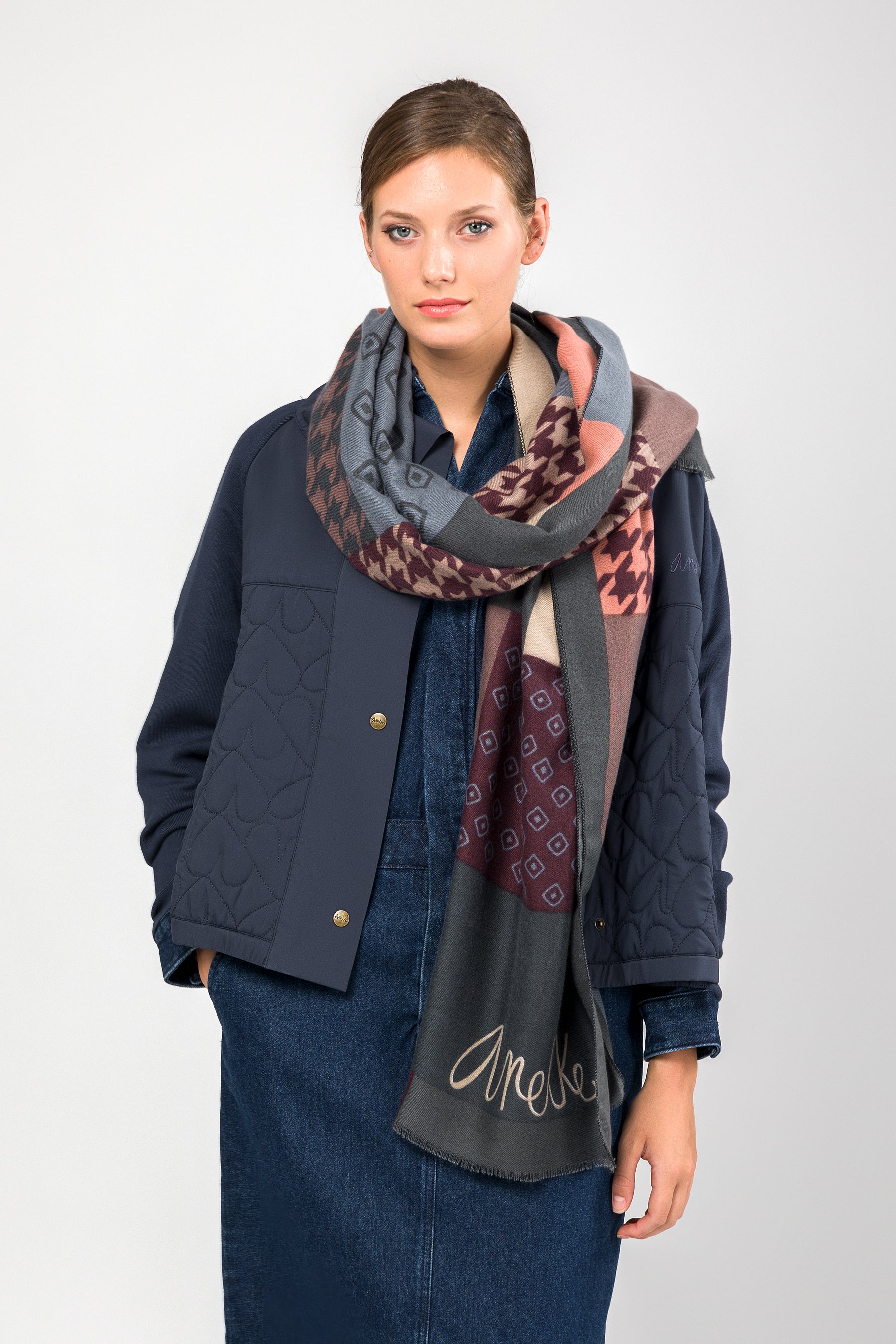 Pashmina estampada