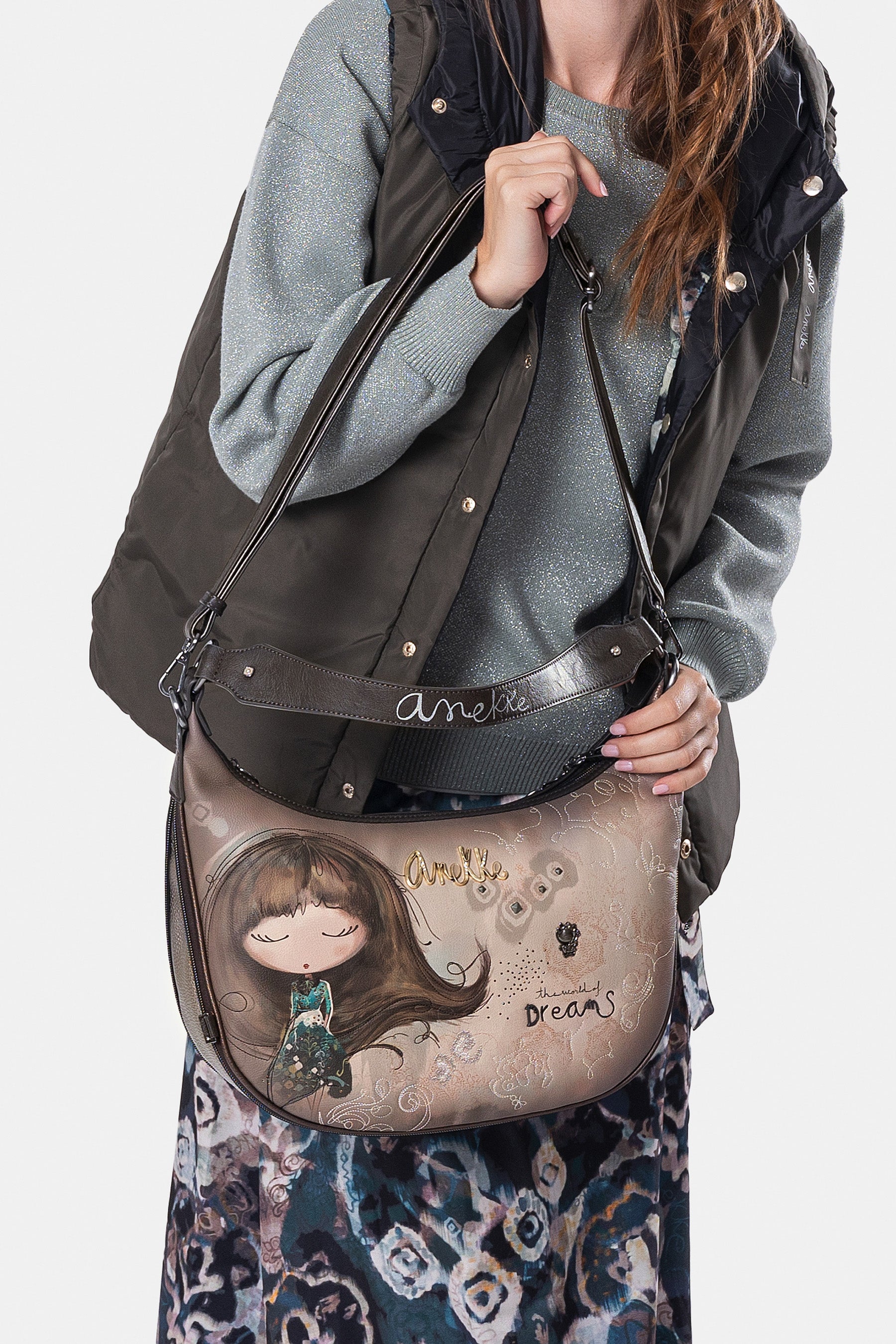 Bolso de hombro Real