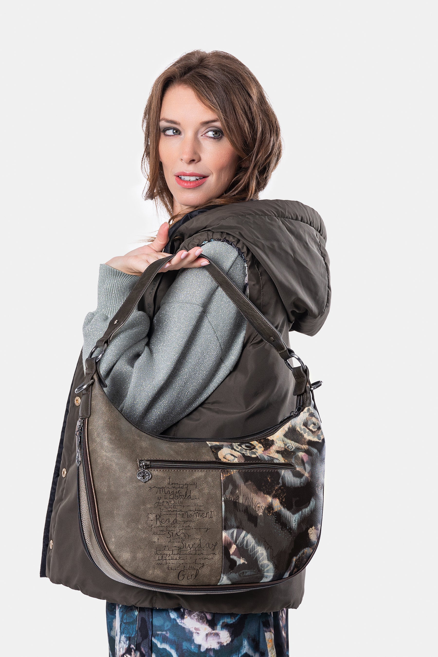 Bolso de hombro Real