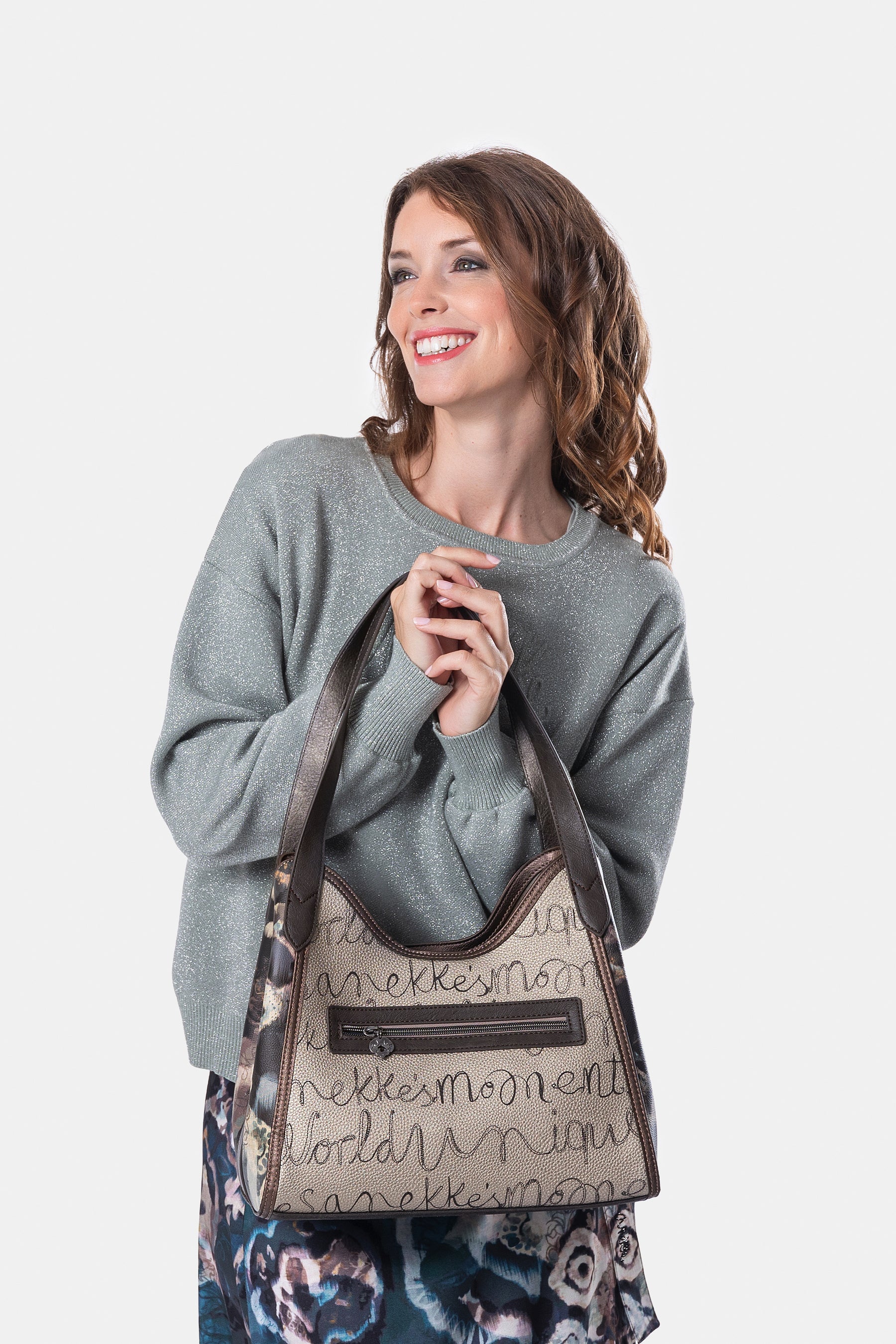 Bolso de hombro 2 asas Real