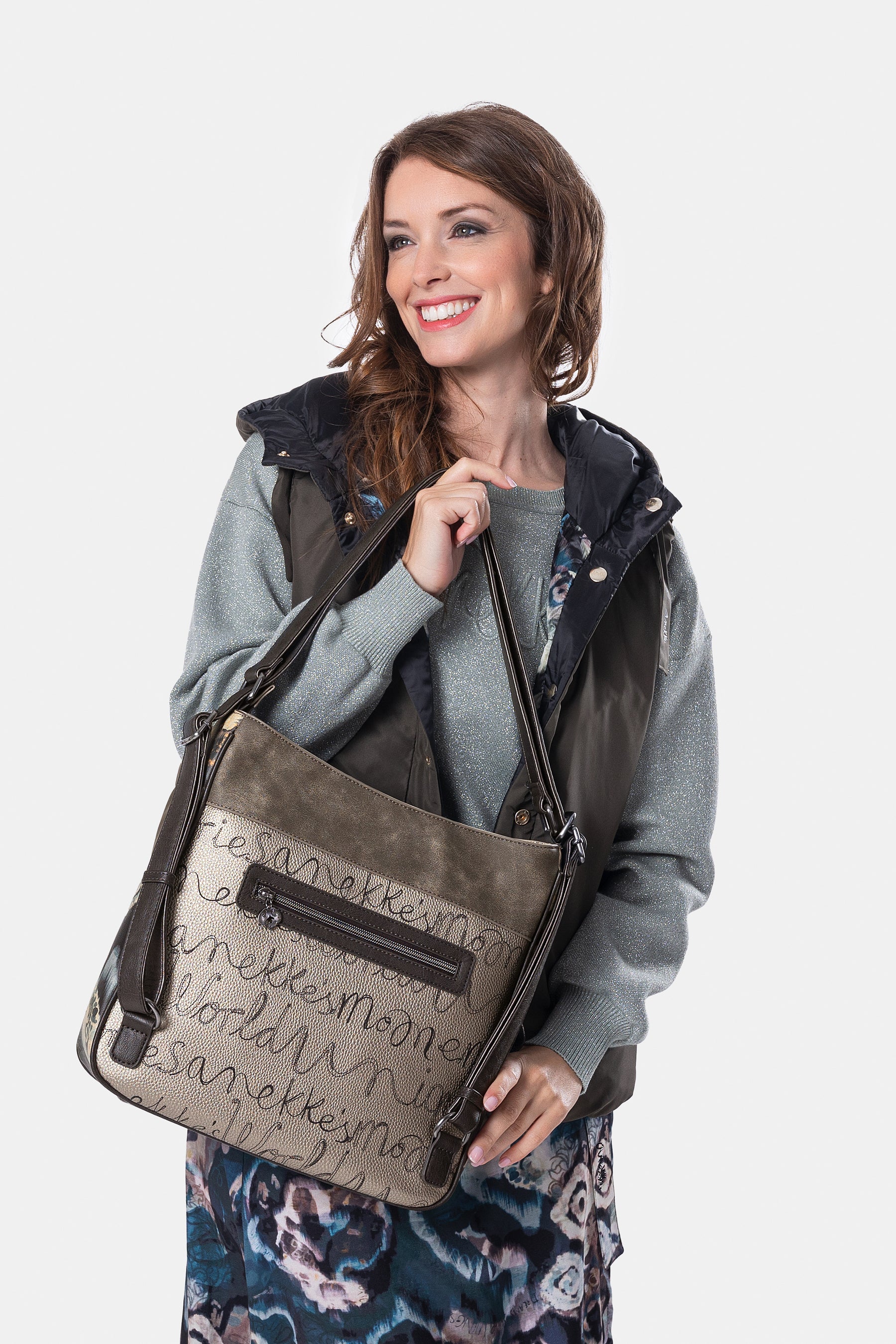 Bolso convertible en mochila Real