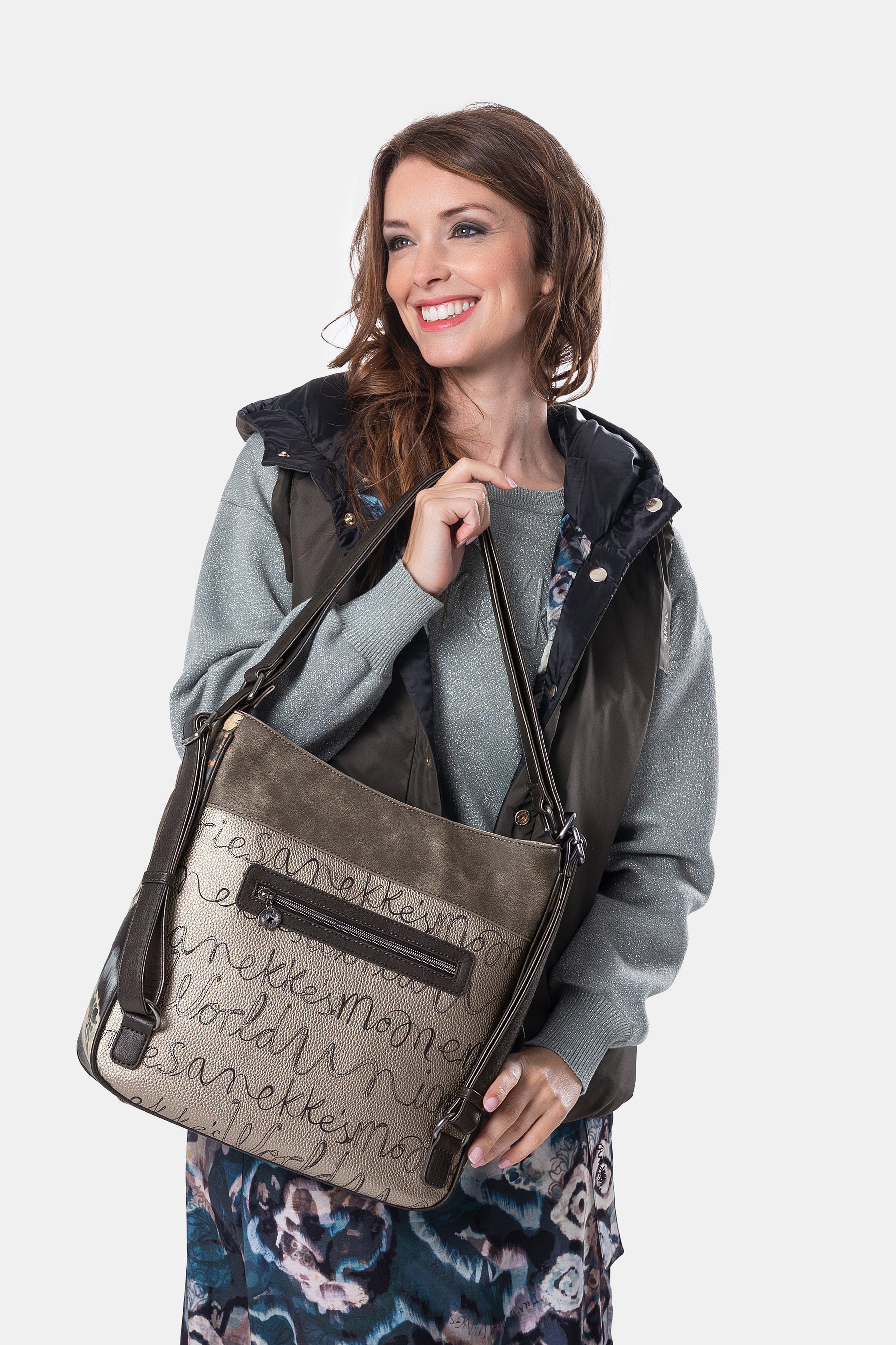 Bolso convertible en mochila Real