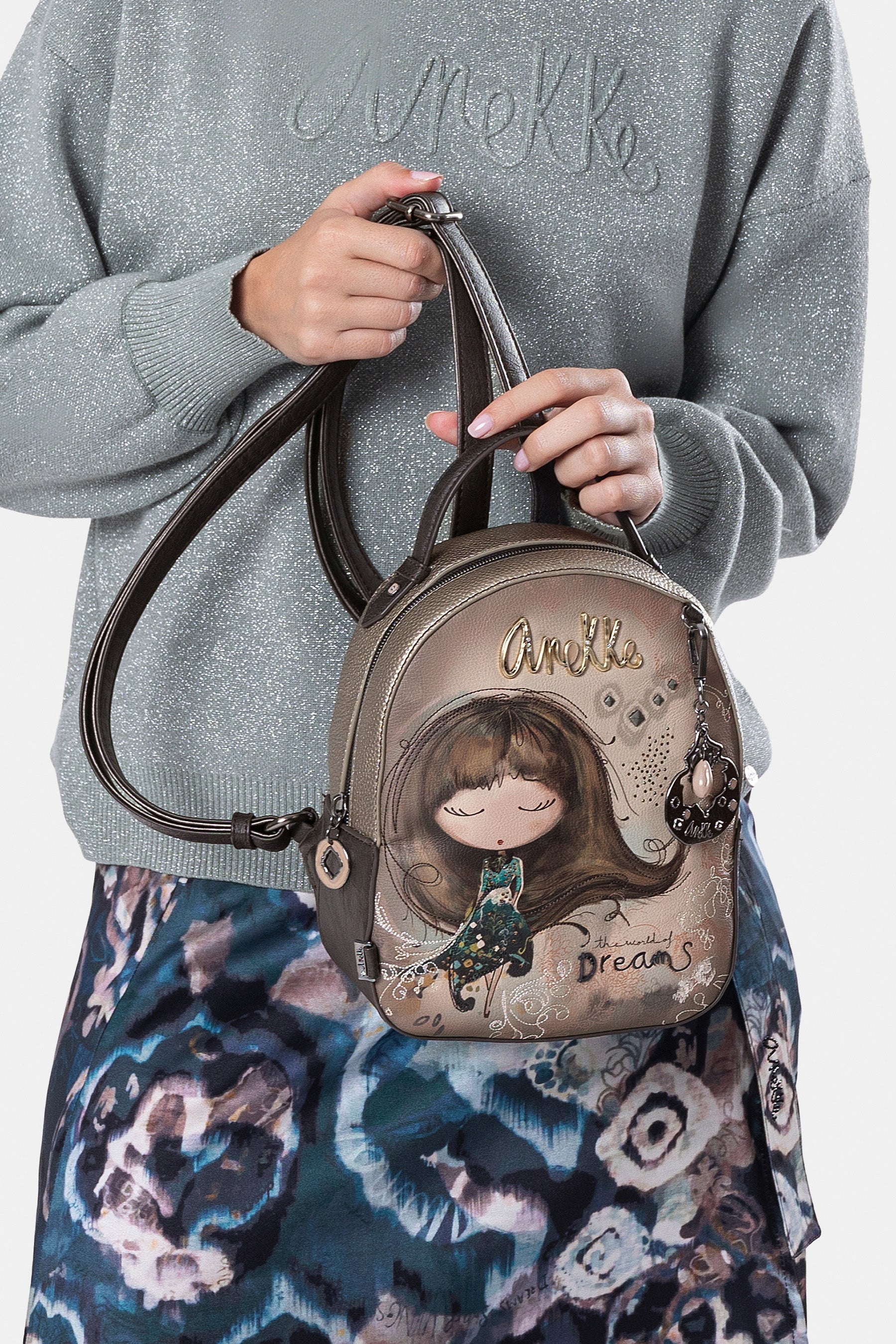 Mochila pequeña de paseo Real