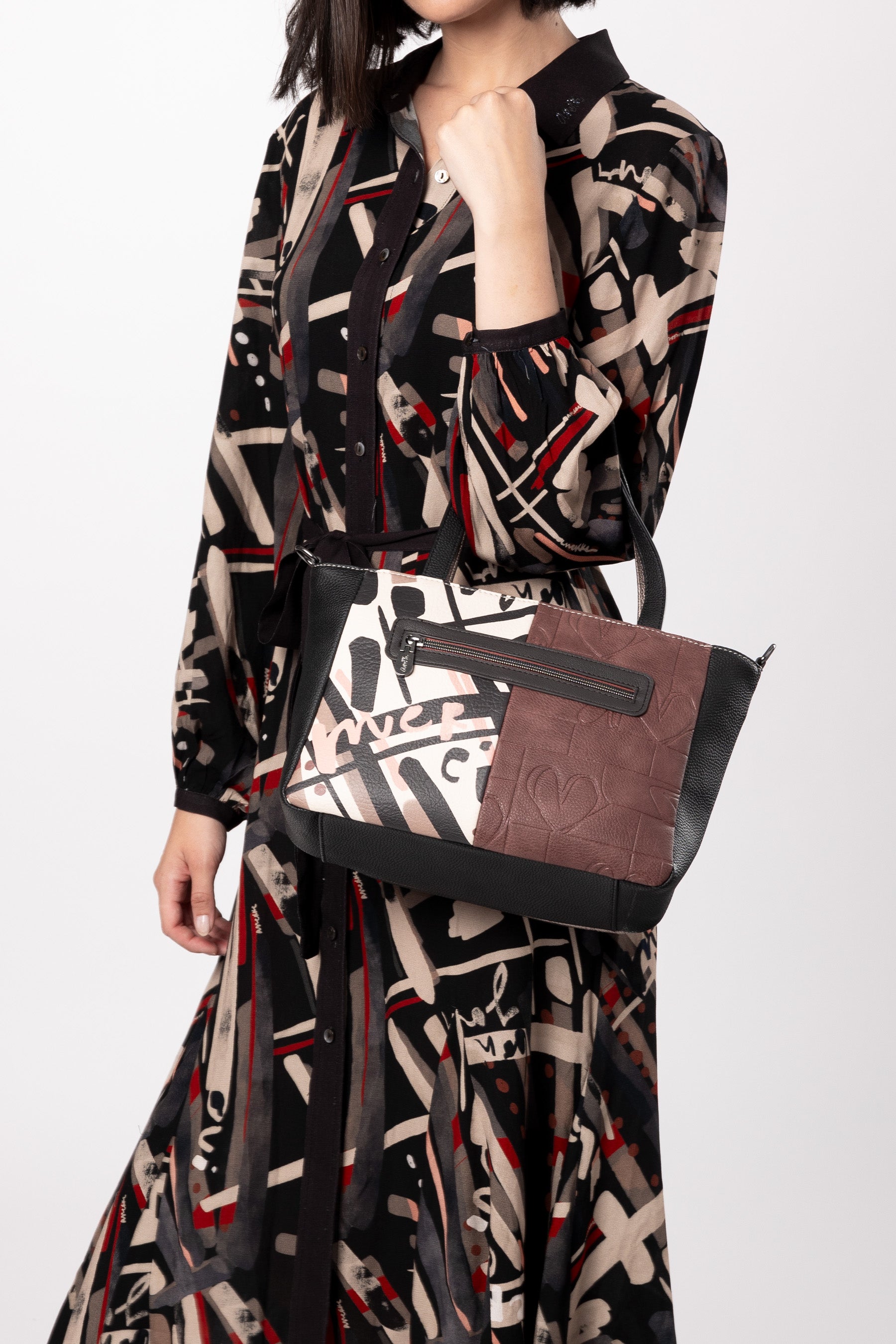 Bolso de hombro con bandolera Mademoiselle