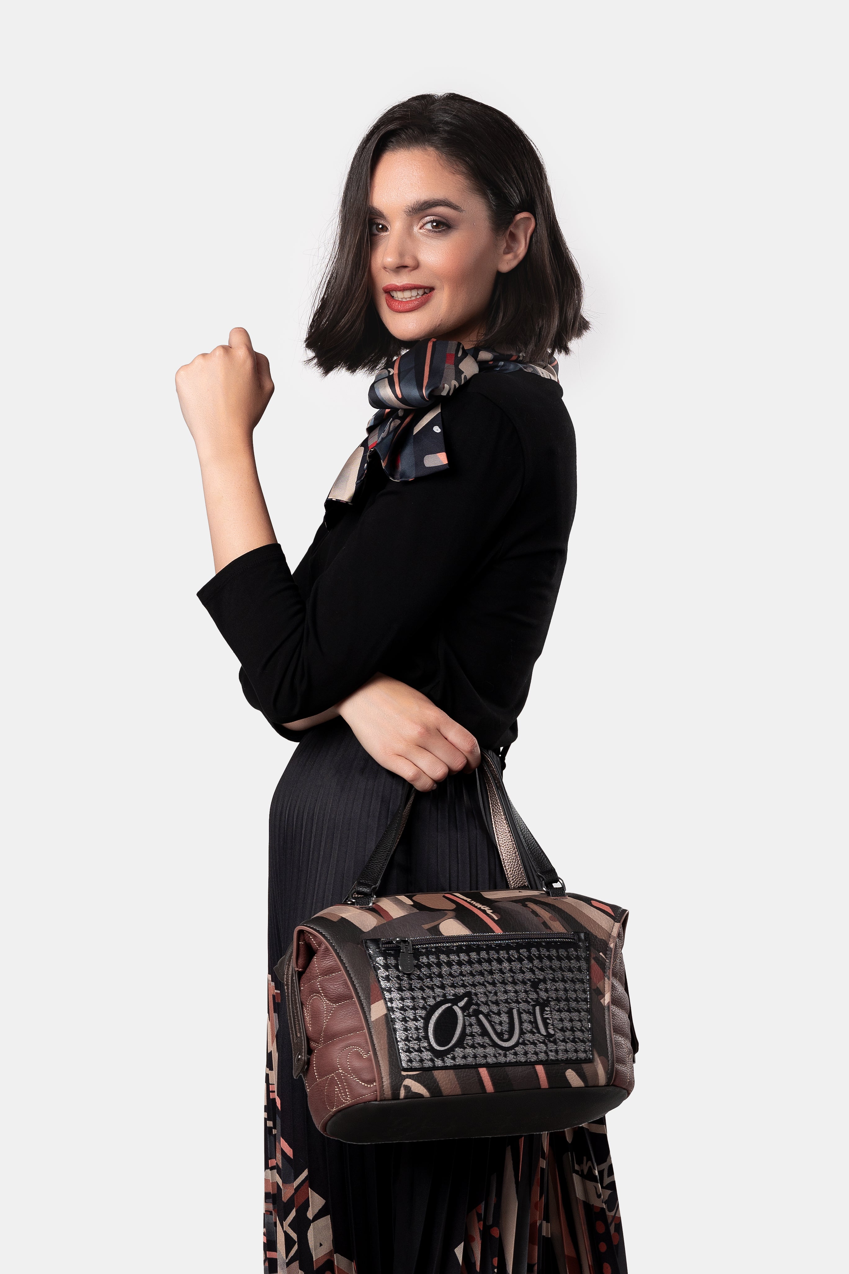 Bolso de mano con bandolera Mademoiselle