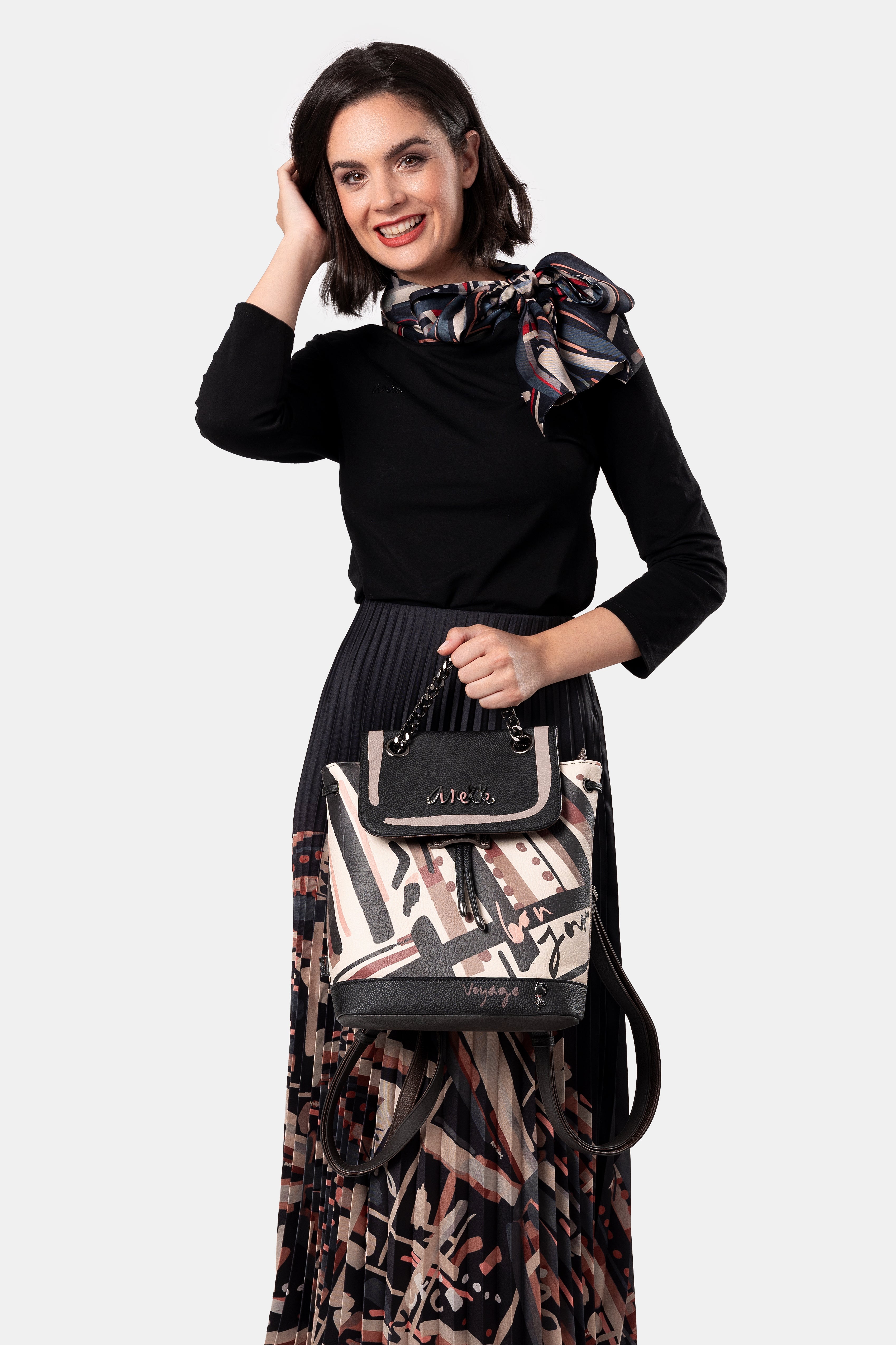 Mochila solapa Parisian