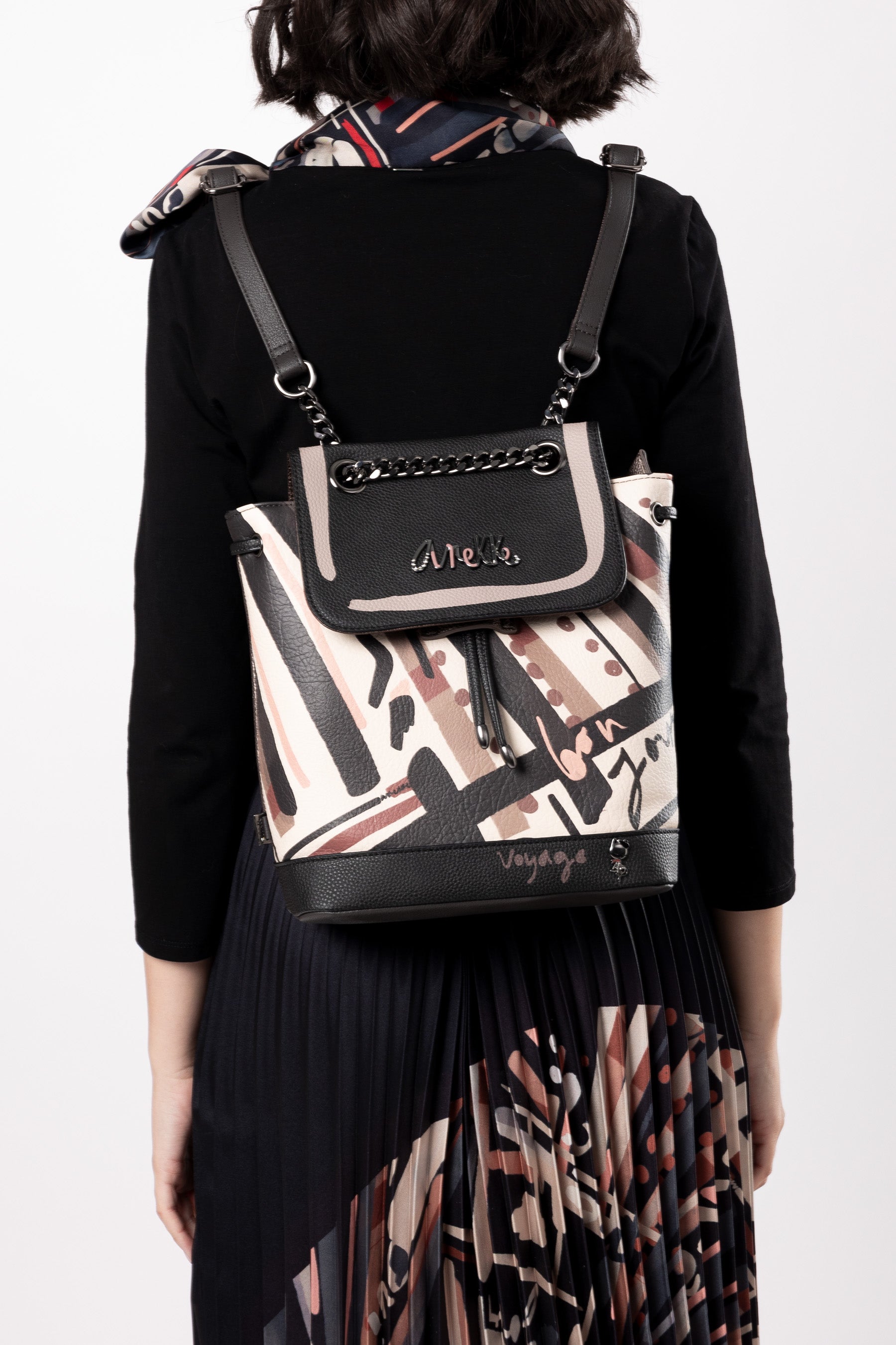 Mochila solapa Parisian