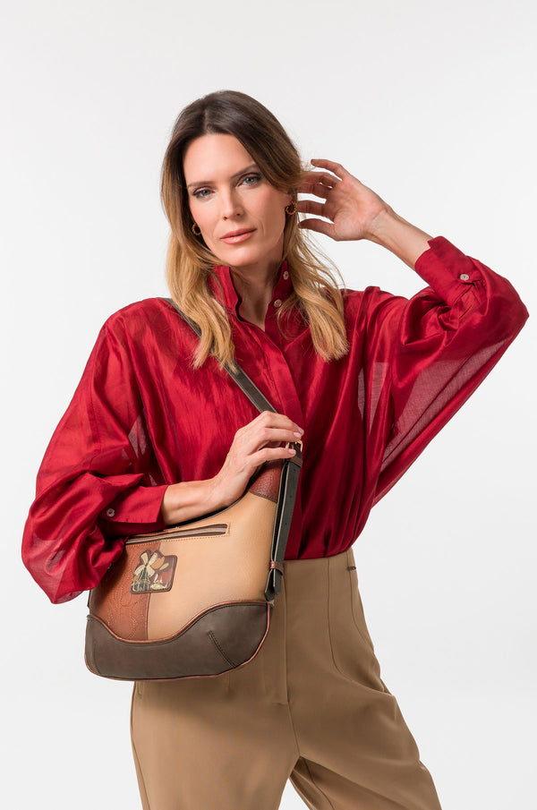 Bolso de hombro Tulip
